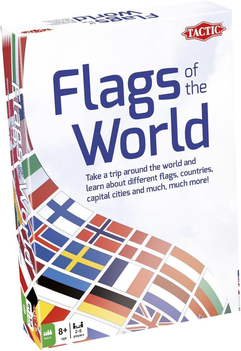 Tactic Flags of the World Card Game