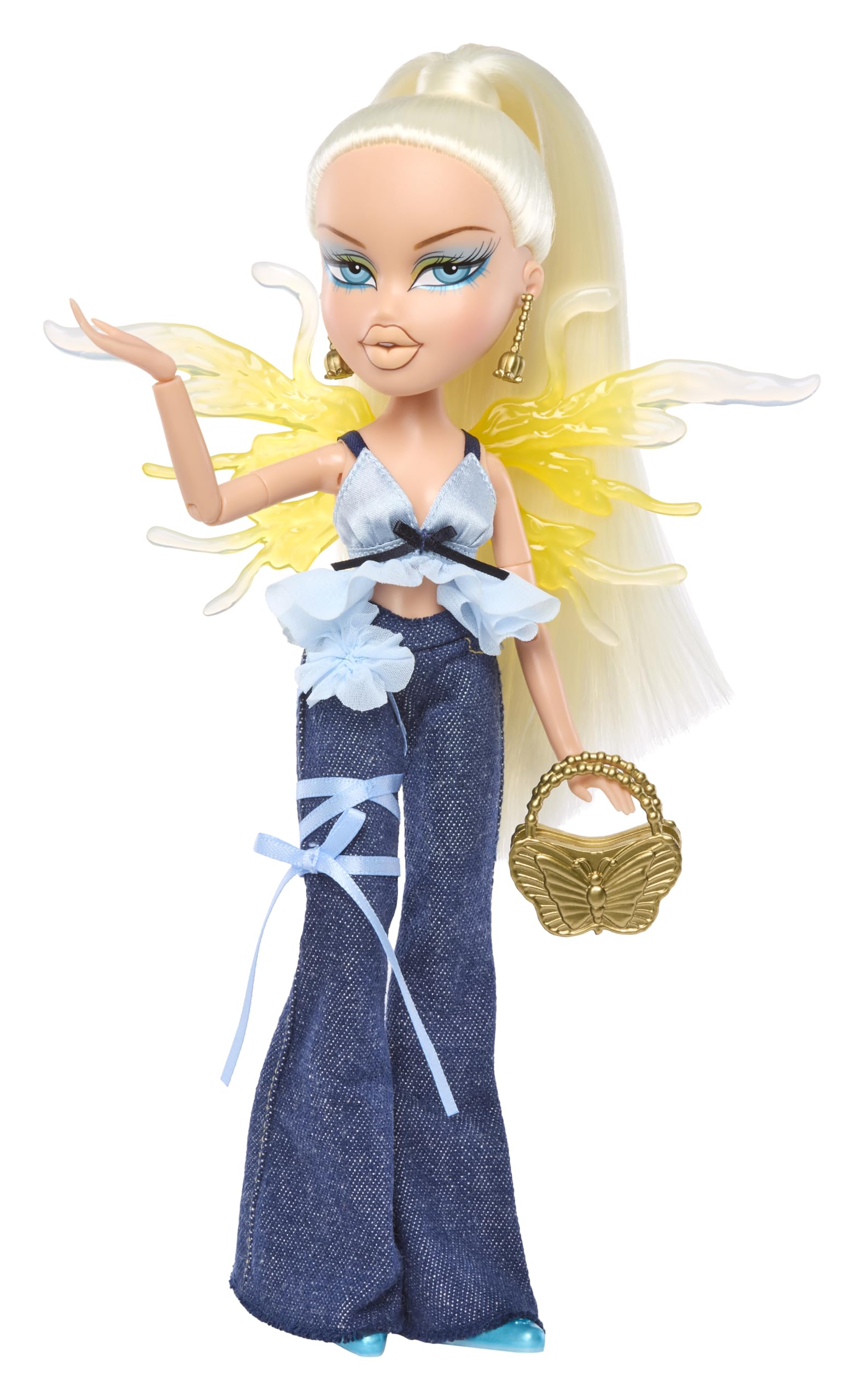 Bratz Fashion Pixiez Cloe - Collectible Fantasy Doll with Transformable Wings Ring & Fashion Accessories 4