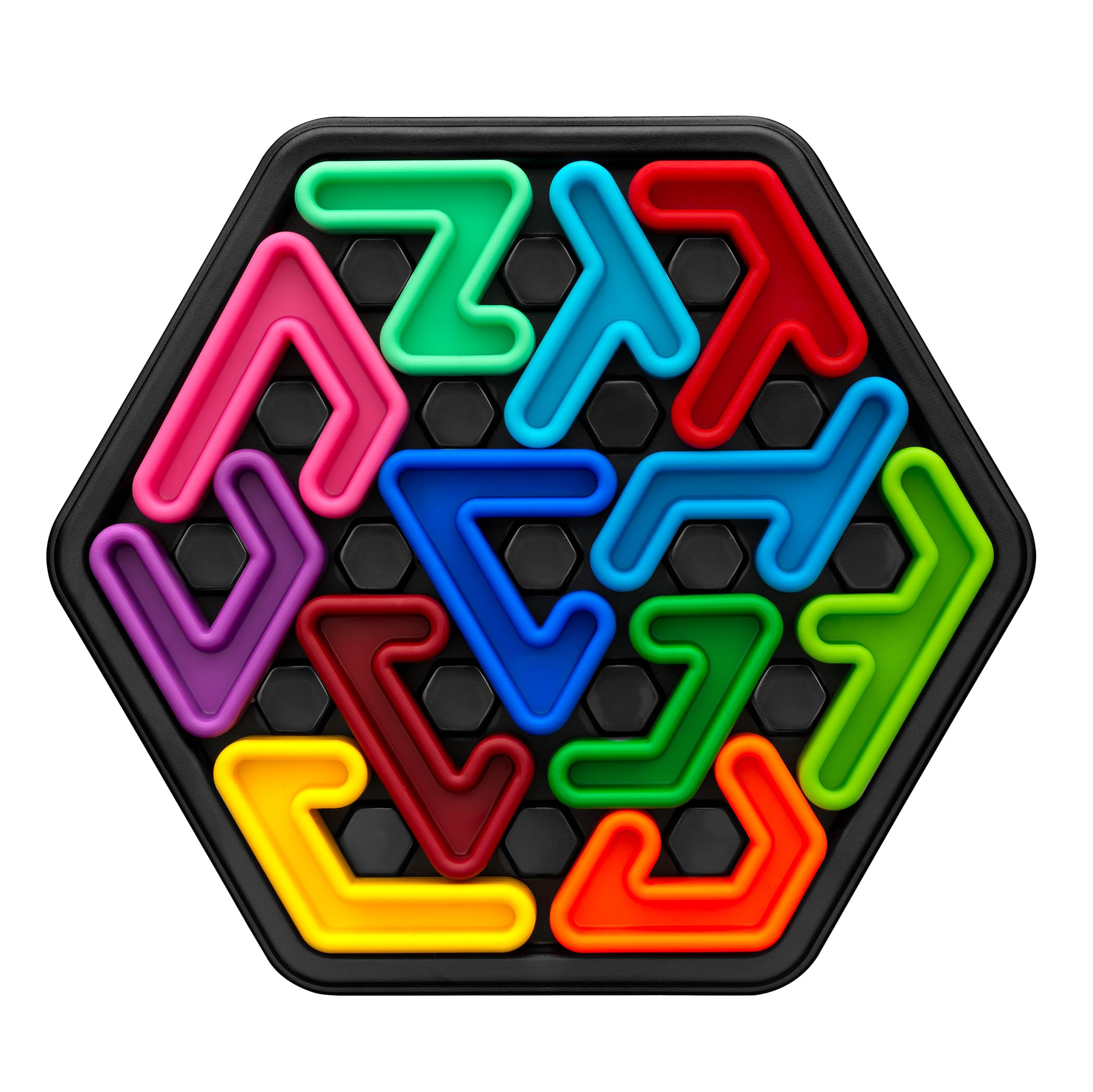 SmartGames IQ Deluxe Hexagon - Brain Teaser Puzzle Game with 120 Challenges 4