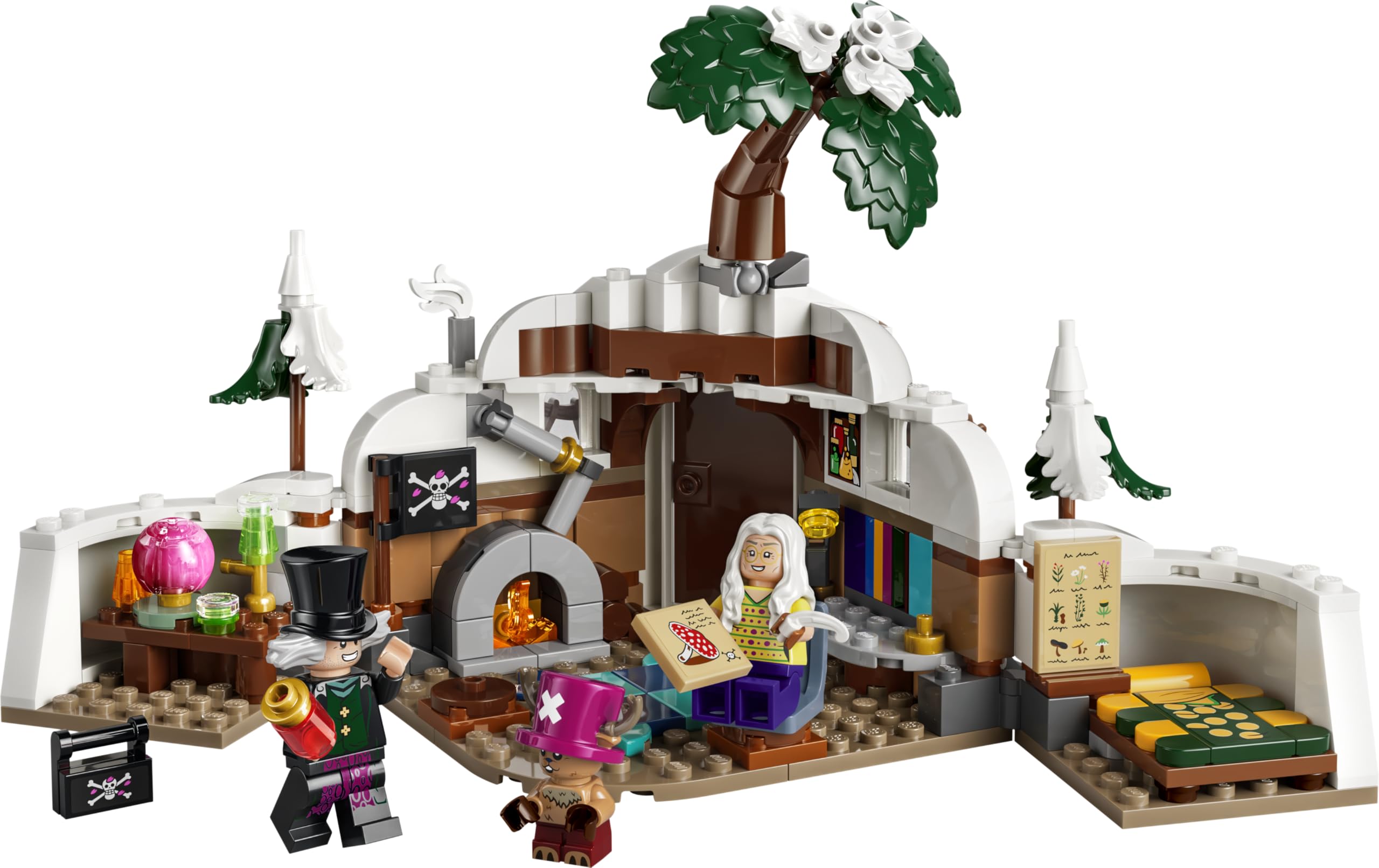 LEGO ONE PIECE Dr. Hiriluk's Hideout Building Set | 3 Minifigures | Ages 9+ 5