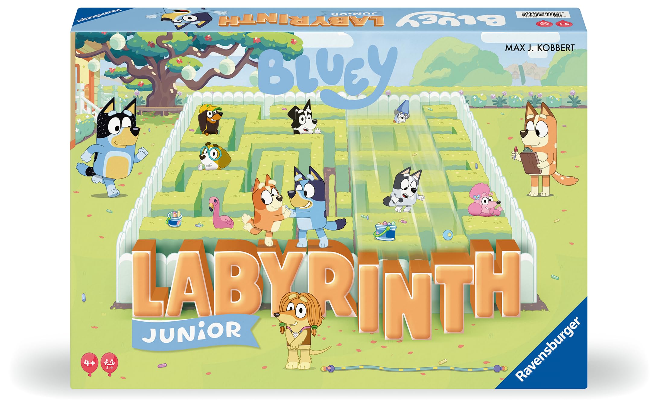 Ravensburger Bluey Junior Labyrinth The Moving Maze Board Game 4