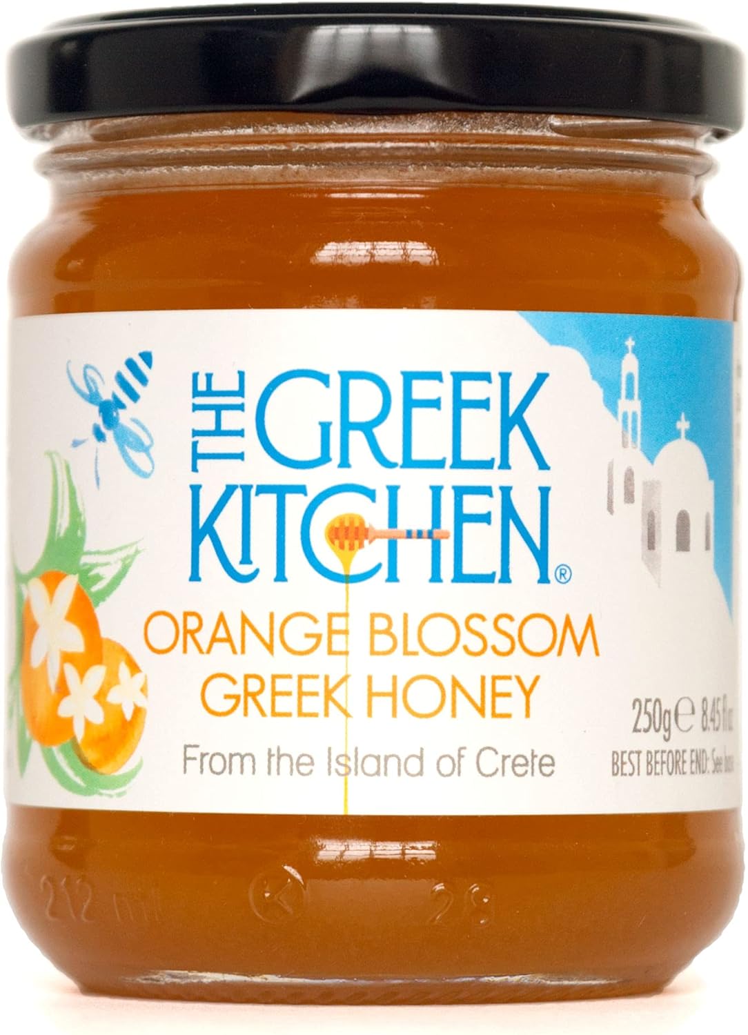 The Greek Kitchen - Orange Blossom Honey Unheated & Unpasteurised 250g