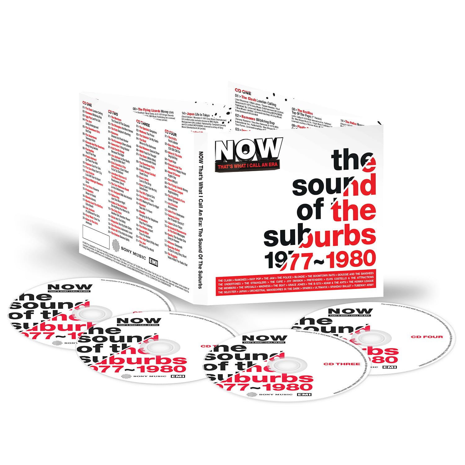 NOW That’s What I Call An Era: The Sound Of The Suburbs: 1977-1980 [Audio CD]