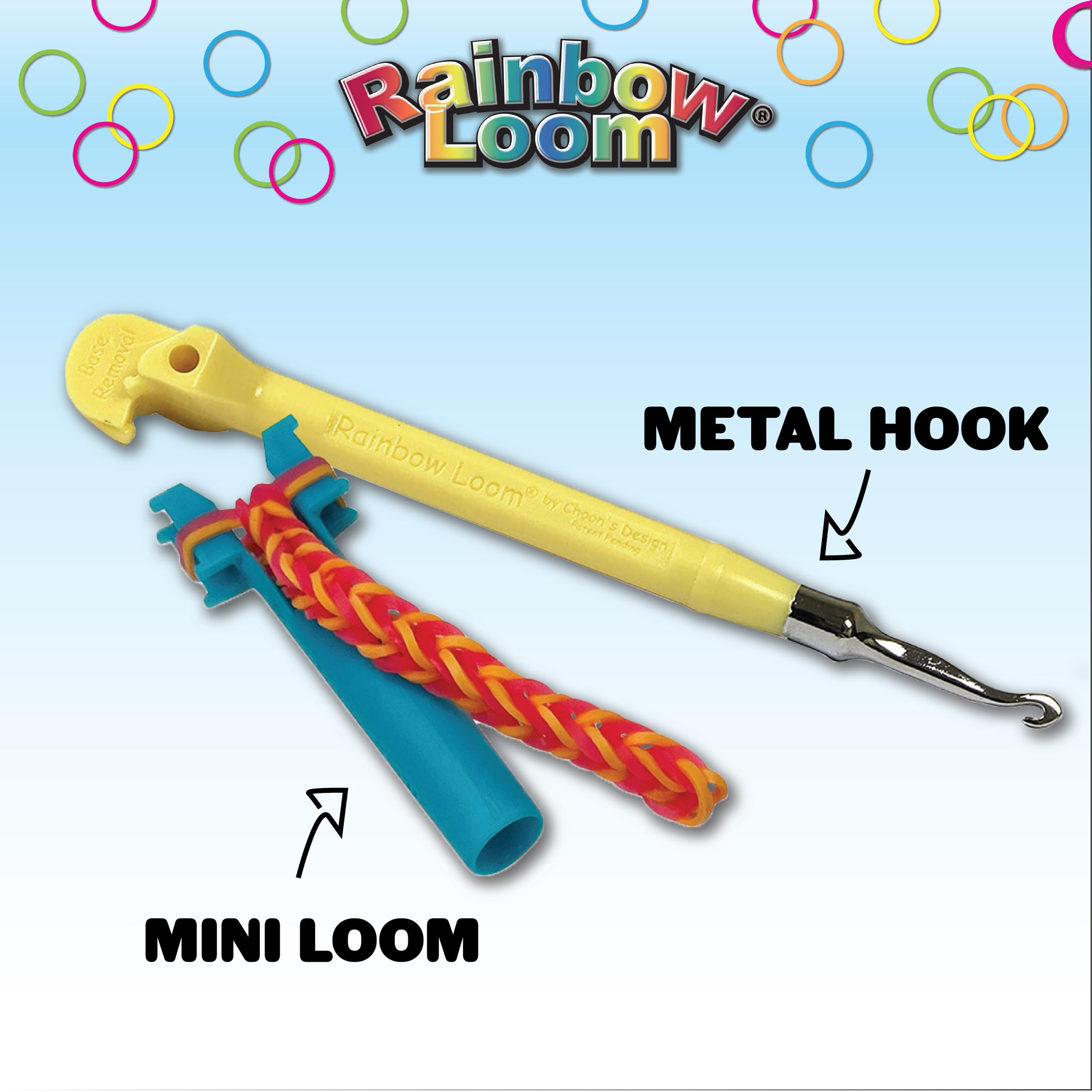 Rainbow Loom Original Loom Band Kit | Rubber Band Bracelet Kit with Loom & 600 Bands 3