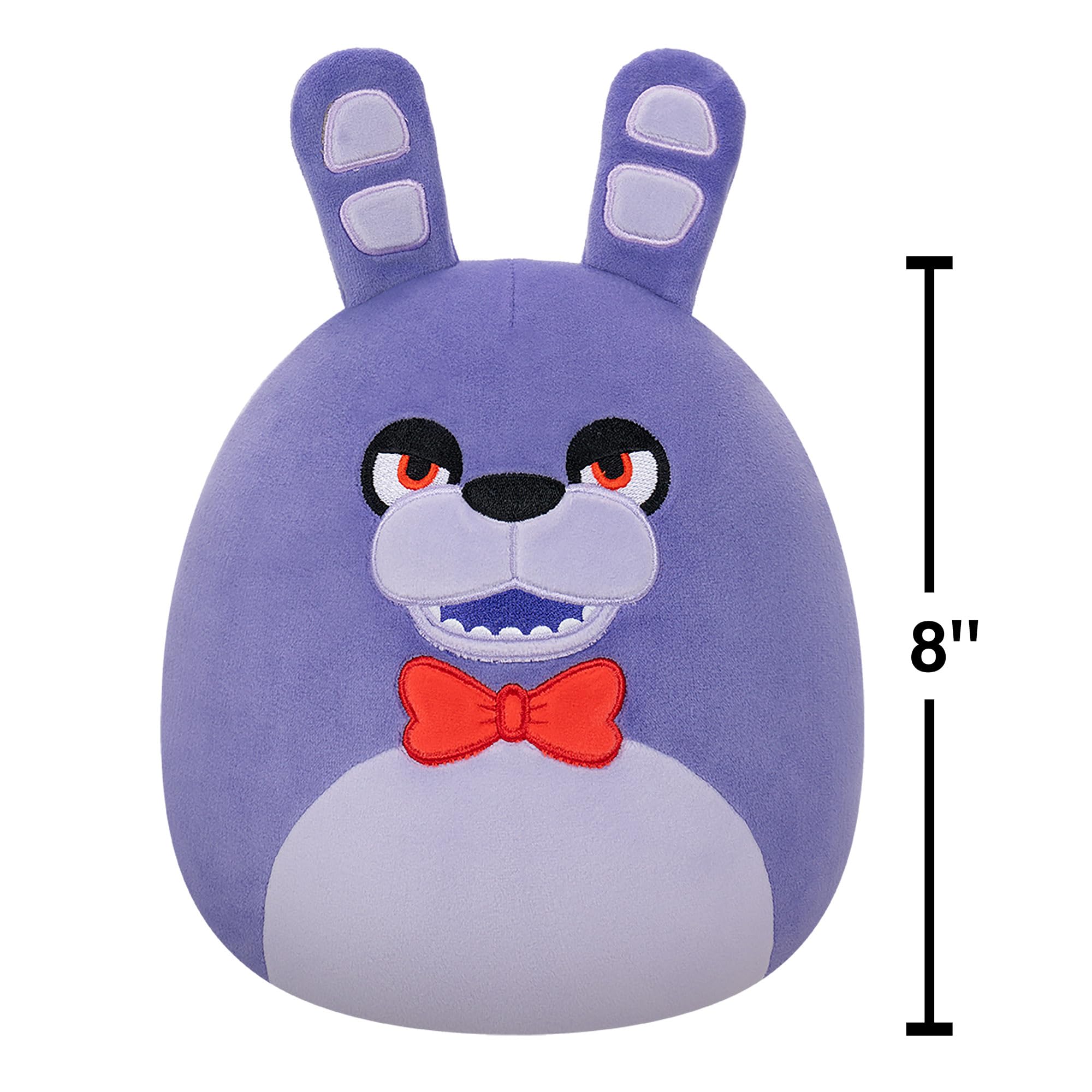 Squishmallows Classic Bonnie 8-Inch Plush - Five Nights at Freddy’s Licensed Soft Toy for Kids 3+ 4
