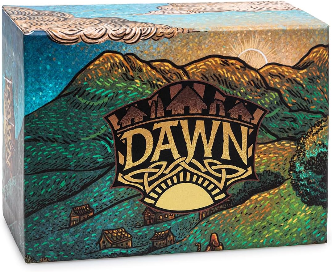 Green Meadow Games Dawn - Strategy Card Game for 3-5 Players with Hidden Roles and Tile Placement