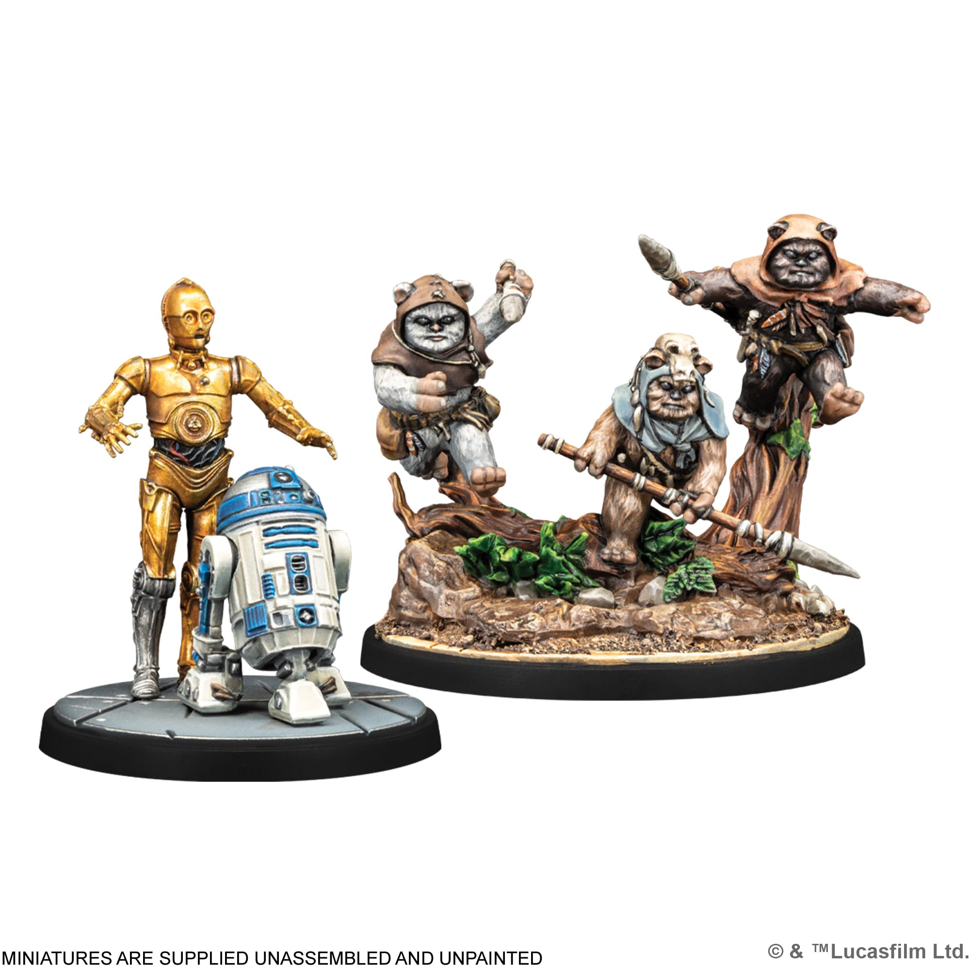 Atomic Mass Games Star Wars Shatterpoint Yub Nub Squad Pack Miniatures 4