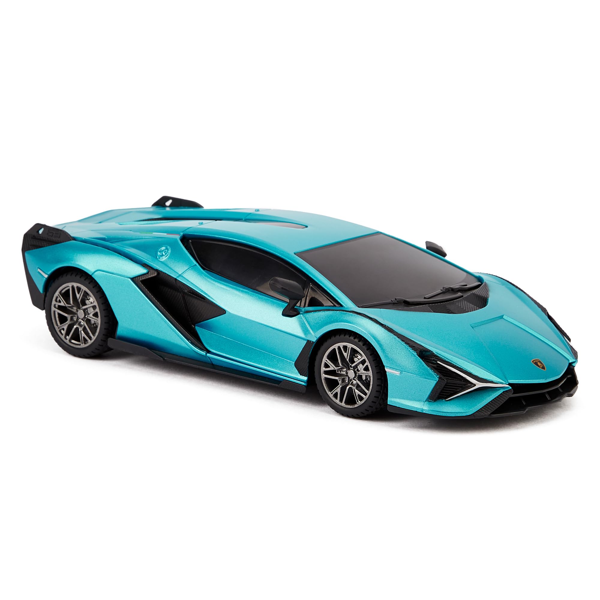 CMJ RC Cars Twin Pack - 1:24 Scale Lamborghini Sian & Lambo Police Remote Control Vehicles 9