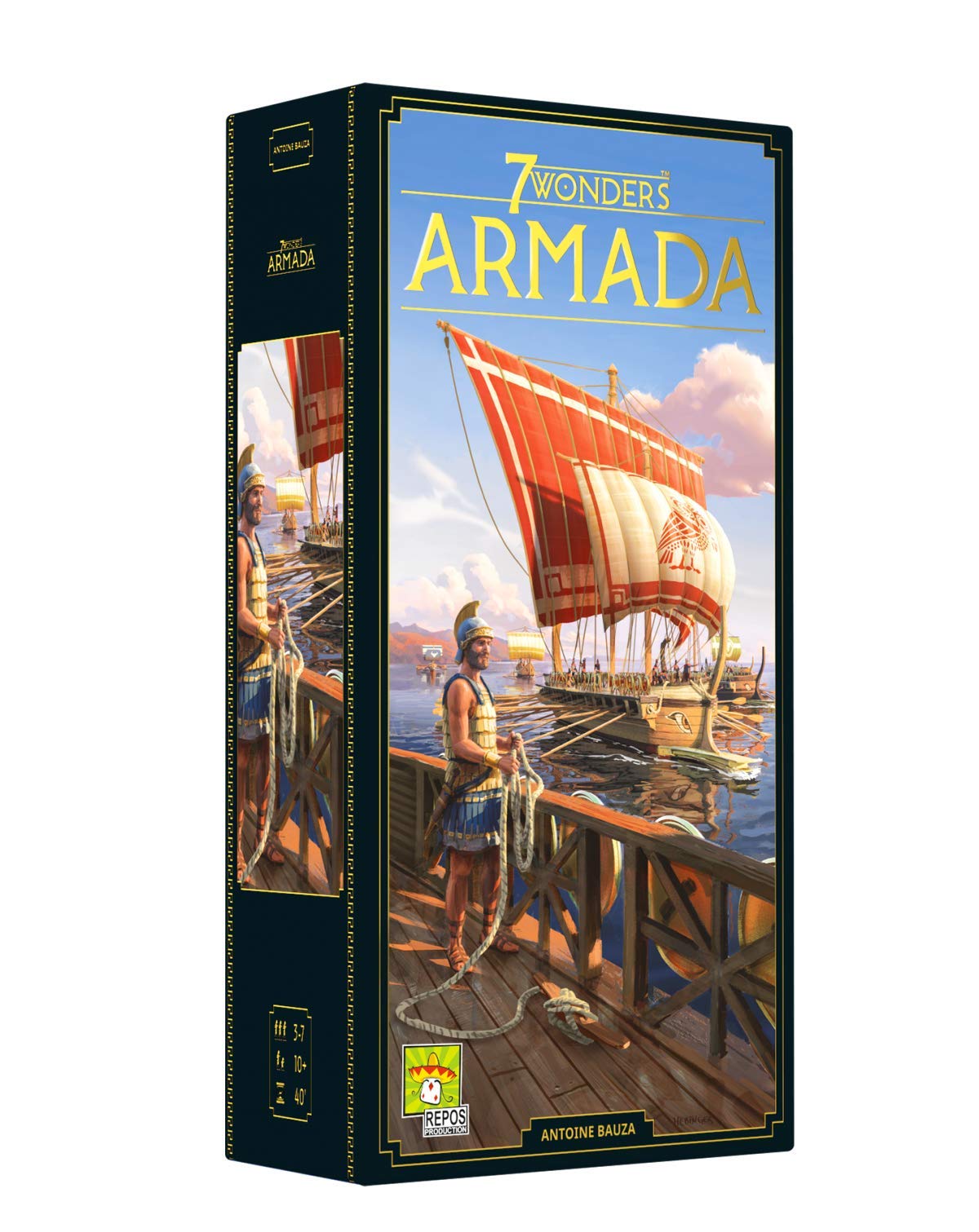 Repos Production 7 Wonders: Armada Expansion Board Game