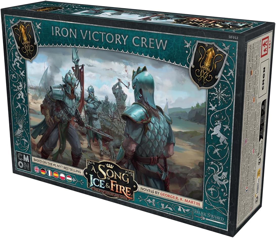 CMON A Song of Ice & Fire Iron Victory Crew Expansion Pack (SIF912) 10