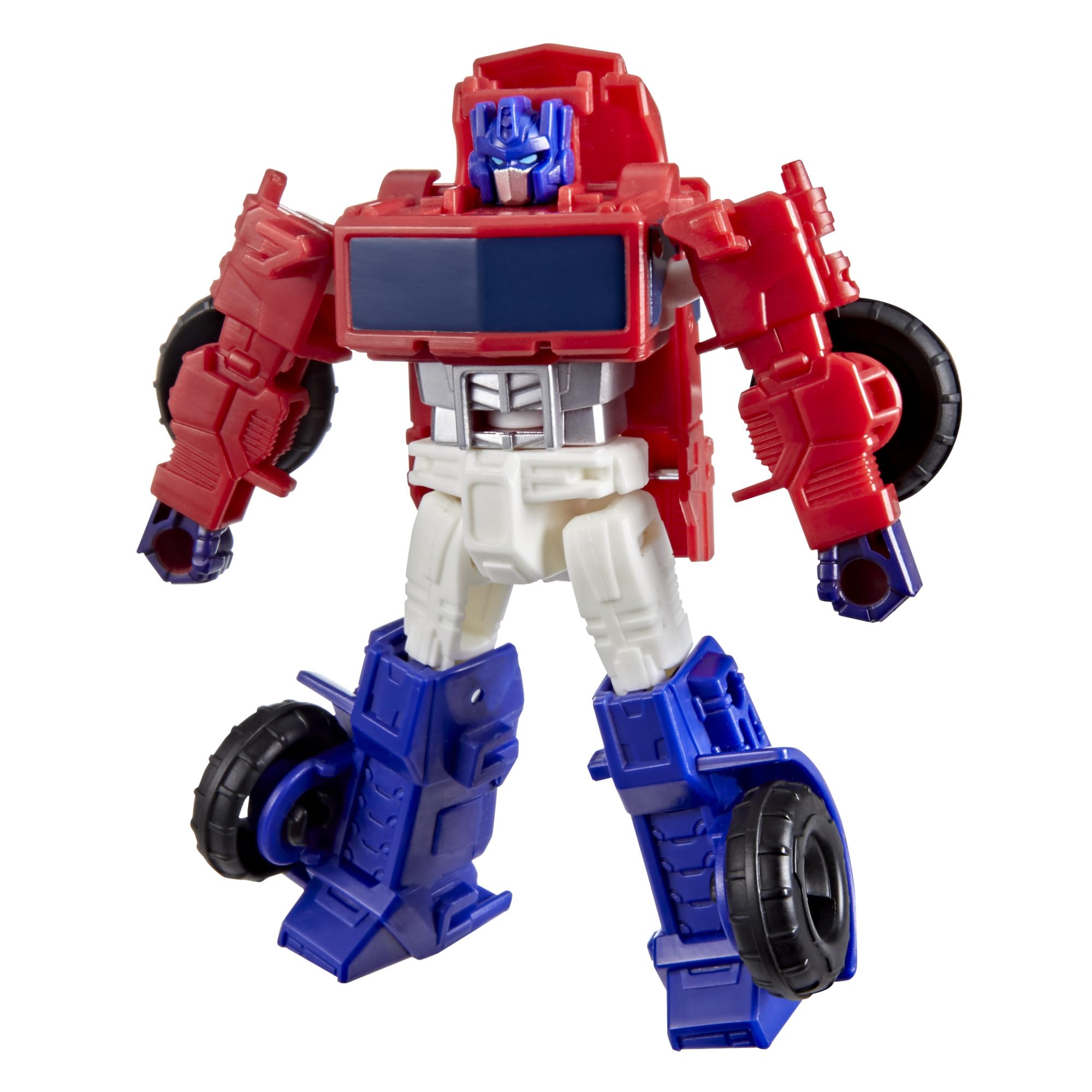 Transformers Optimus Prime Cyber Changers Action Figure | 4-Step Conversion | 10cm