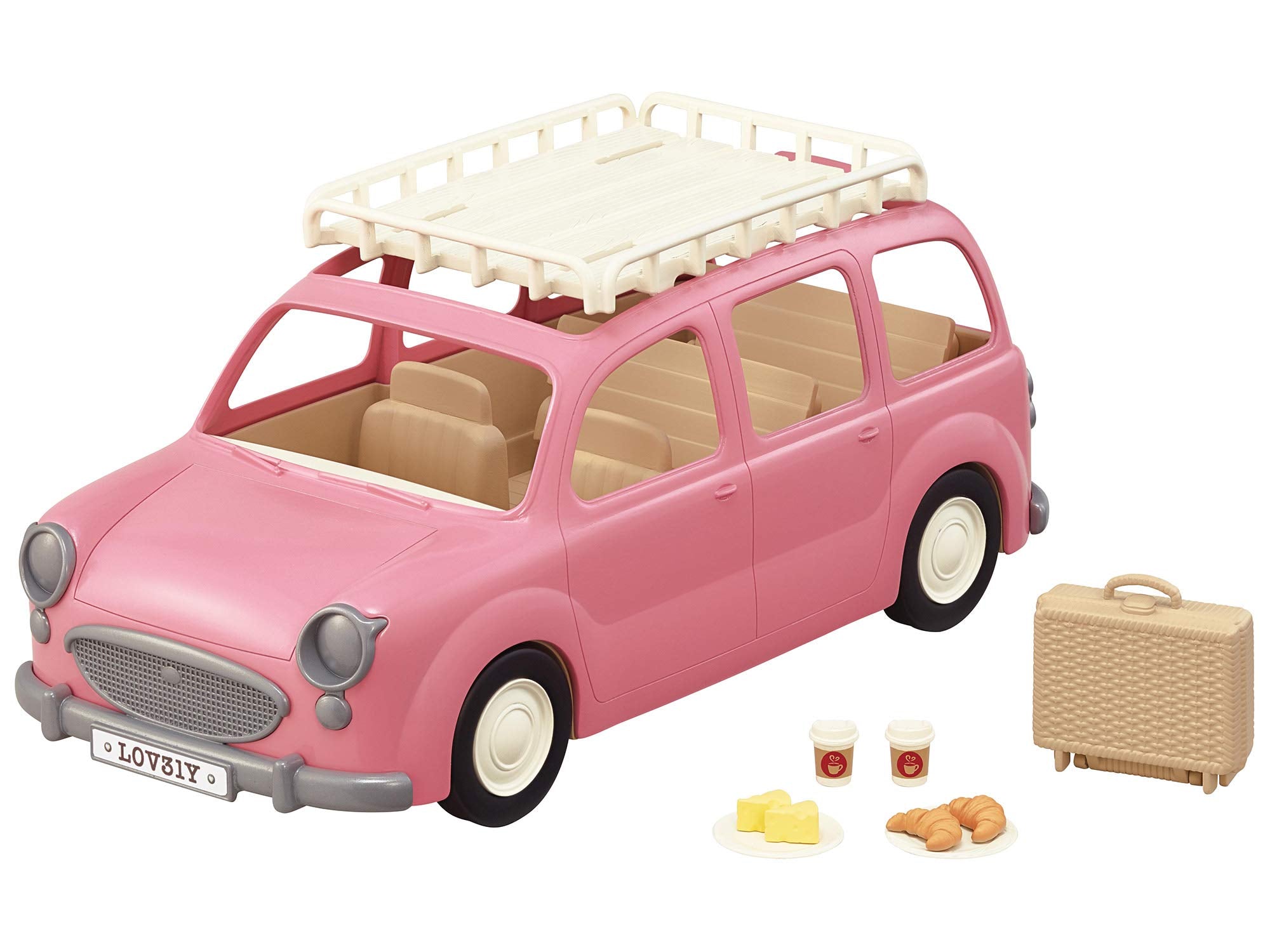 Sylvanian Families Family Picnic Van Playset - Fits 8 Figures | Multicolor Plastic | Ages 3+ 1