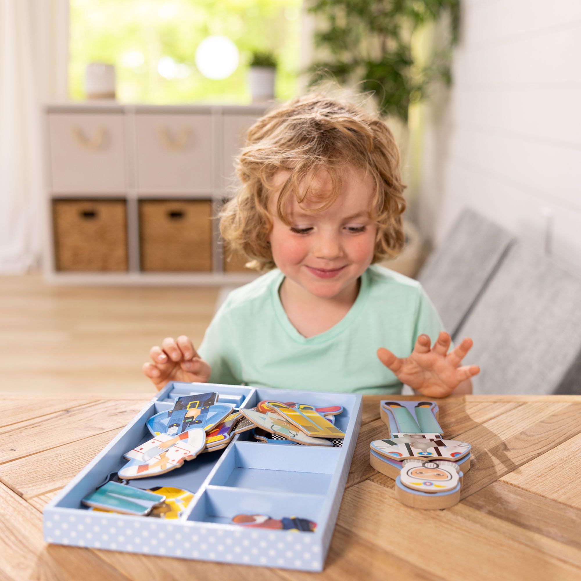 Melissa & Doug Magnetic Dress-Up Doll Set Julia - 24 Magnetic Pieces | Ages 3+ 8