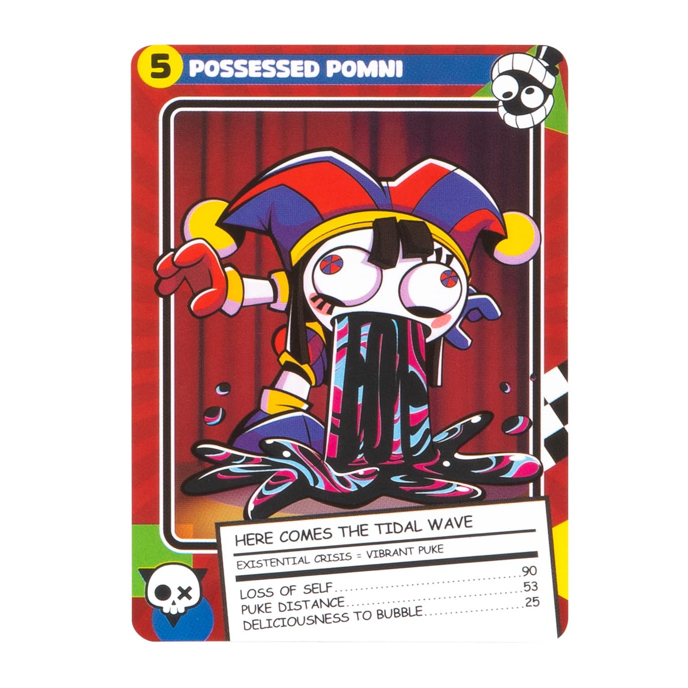 Amazing Digital Circus Premier Collection - Puking Pomni Vinyl Figure No.5 5