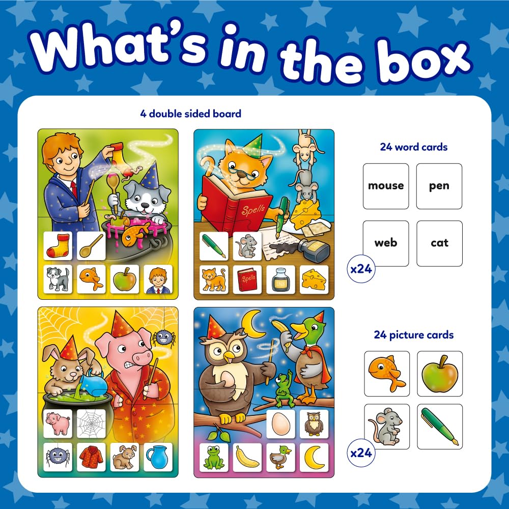 Orchard Toys Word Wizards Spelling Game - Educational Card Game for Kids 4