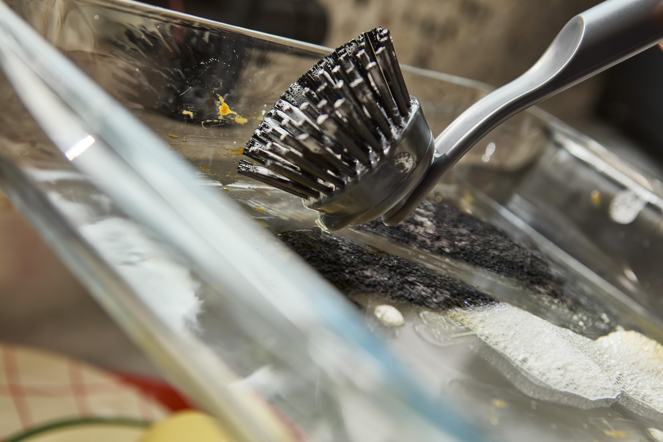 Joseph Joseph SinkTech Dish Brush Replacement Heads - Pack of 2, Graphite 4