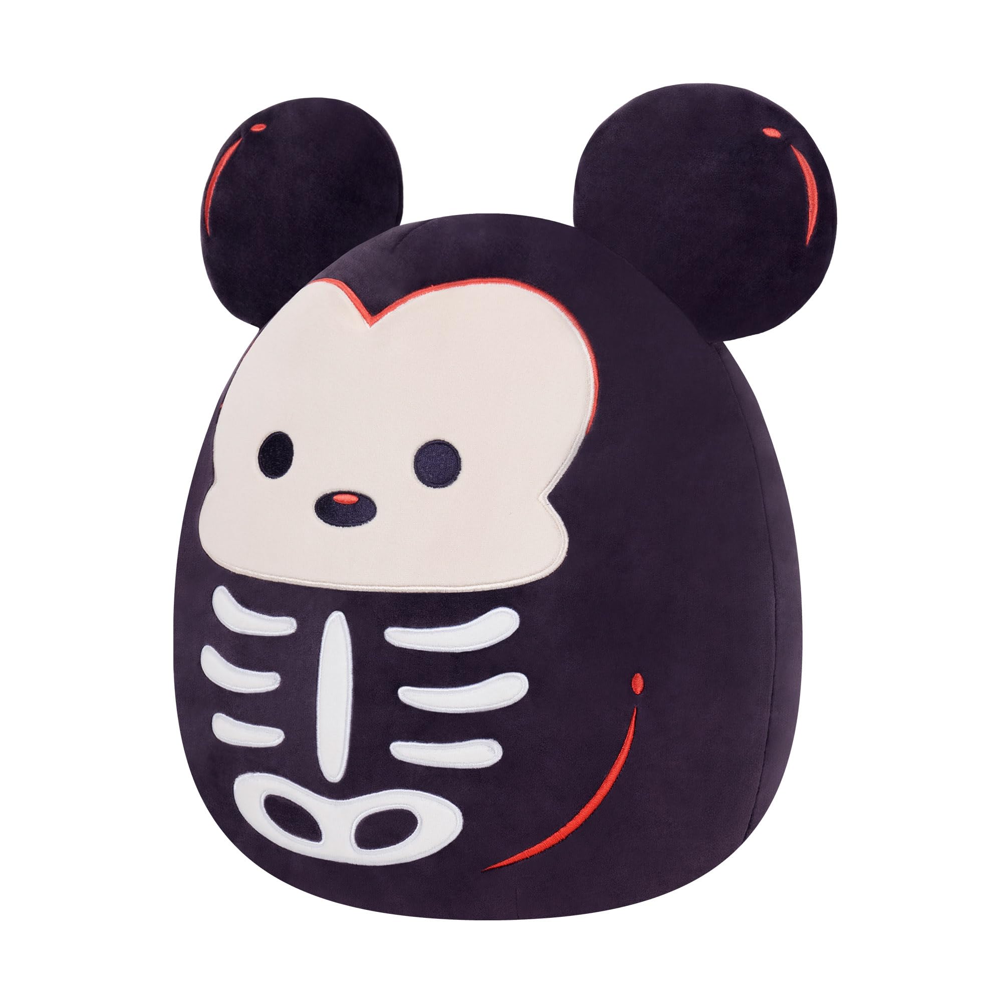 Squishmallows 8-Inch Disney Skeleton Mickey Mouse Plush - Official Halloween Toy 11