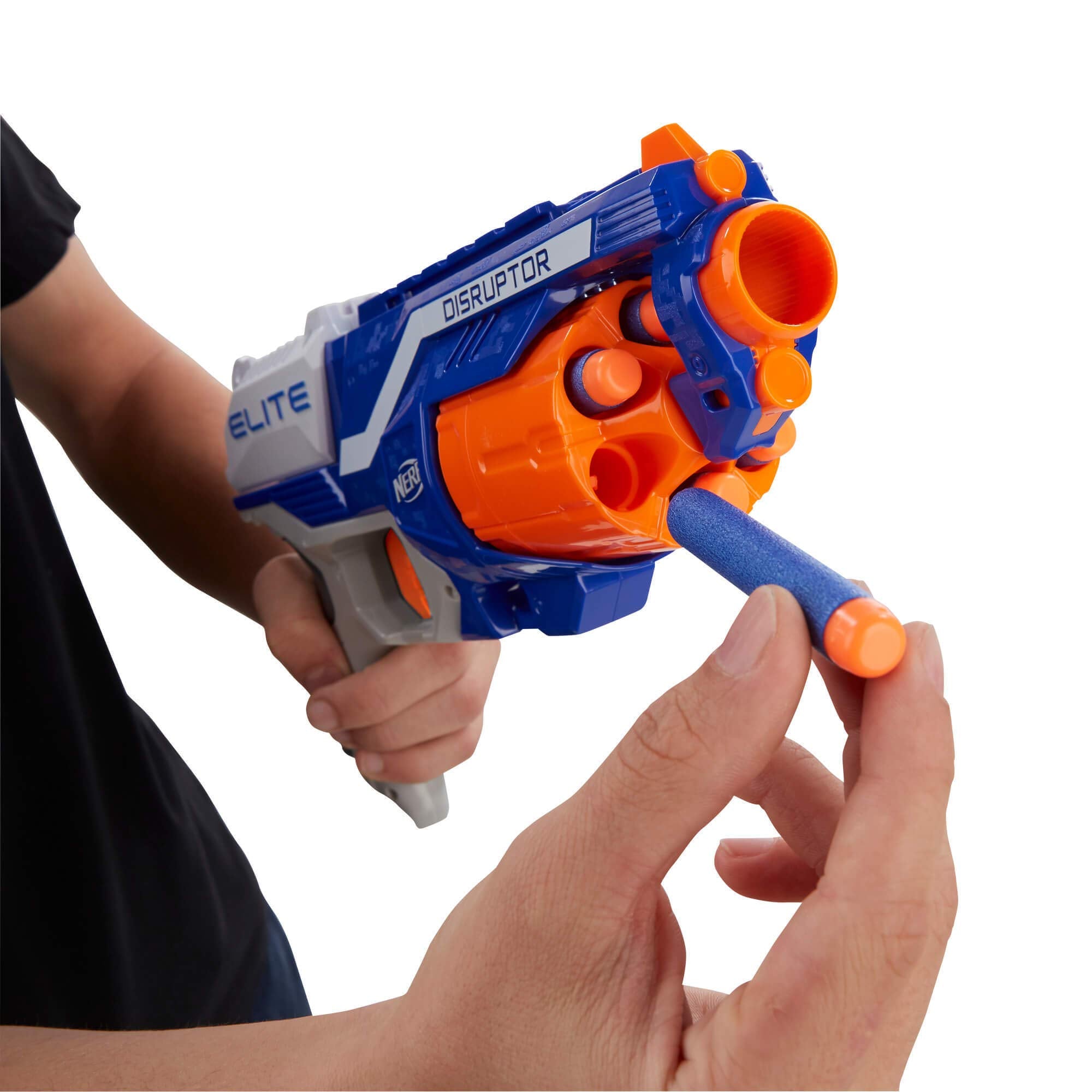 Nerf N-Strike Elite Disruptor - 6-Dart Rotating Drum Blaster for Fast-Paced Action 13