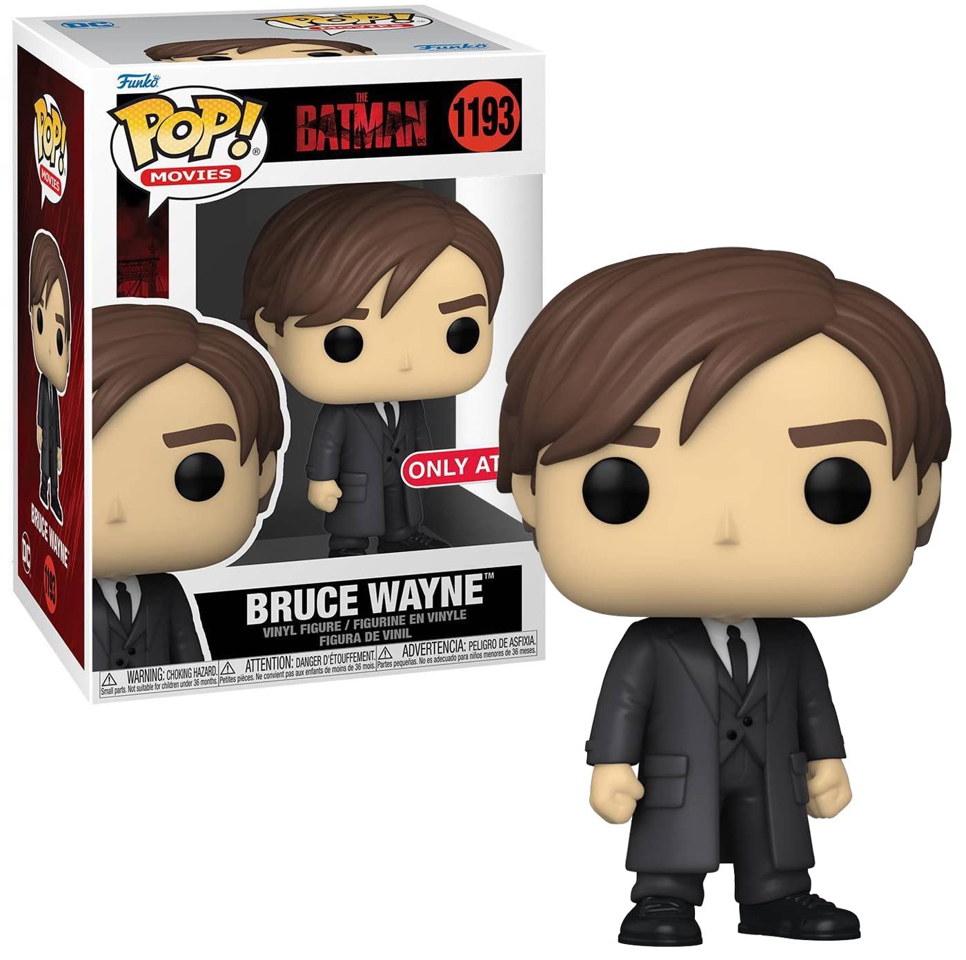 Funko Pop! The Batman - Bruce Wayne Vinyl Figure #1193 (60102) 3