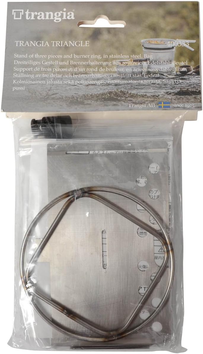 Trangia Lightweight Camping Stove Triangle Stand - Silver (400333) 7