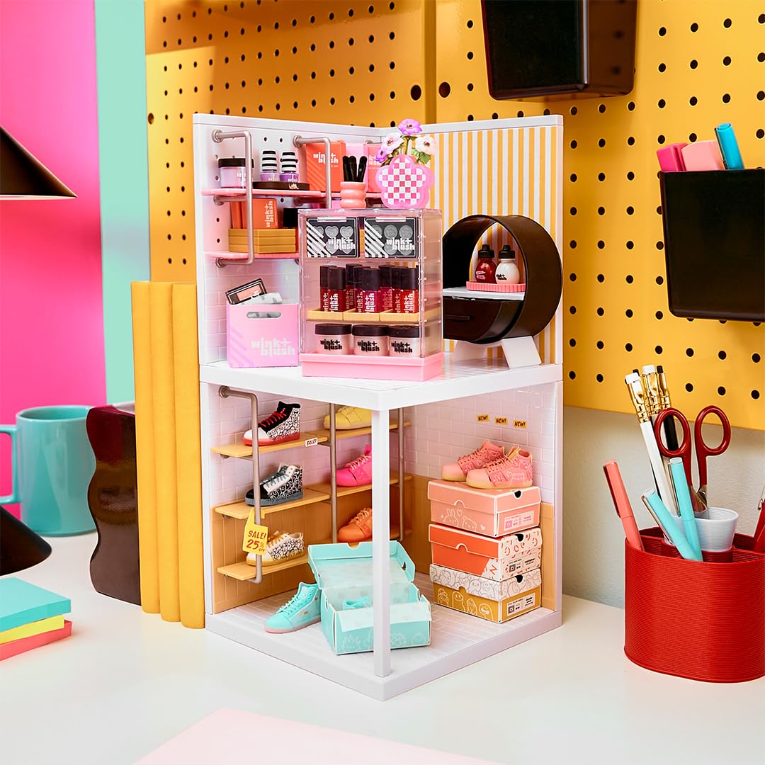 MGA's Miniverse Make It Mini Spaces Ice Cream Shop - Building Set for Kids 3+ 13