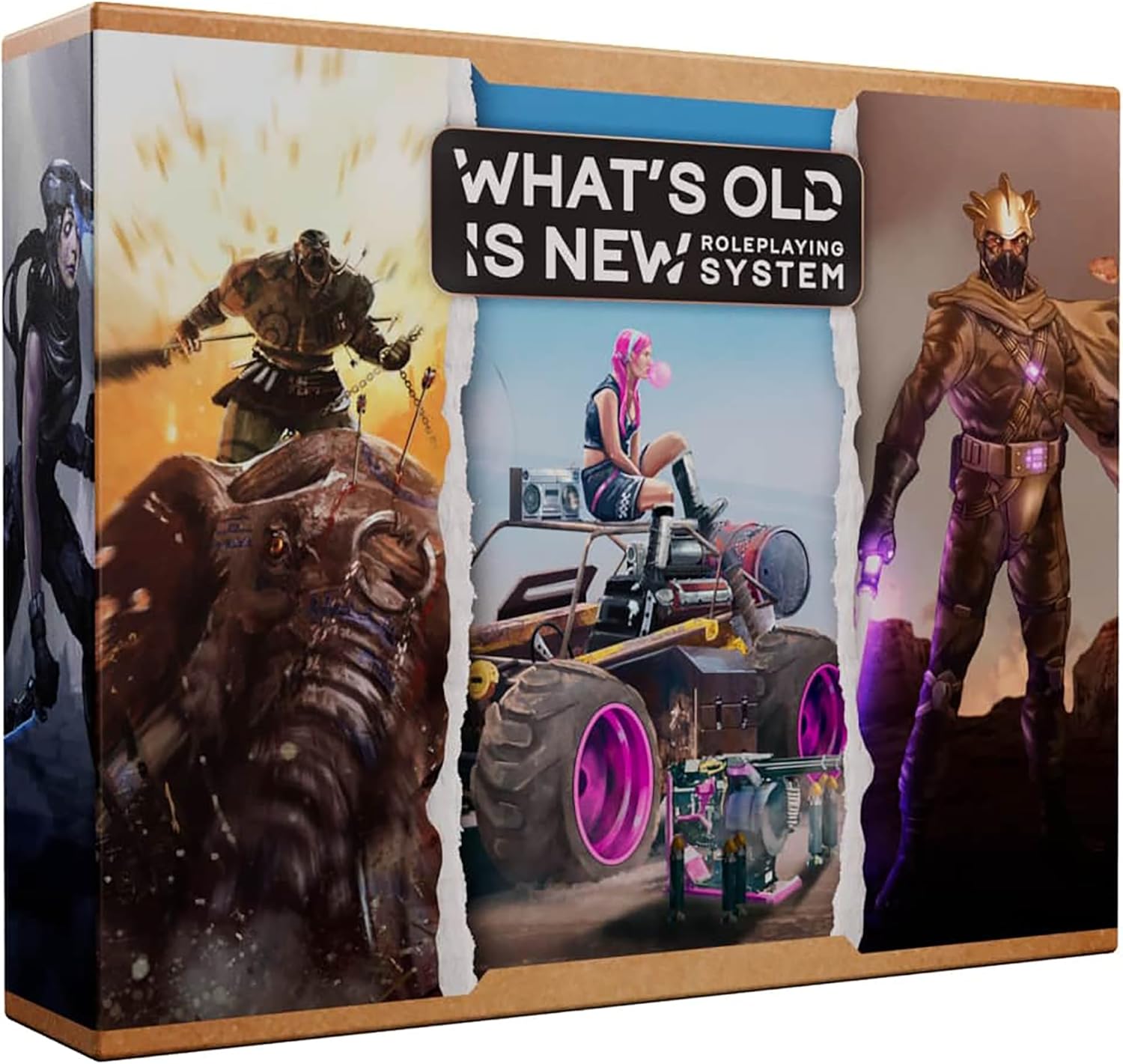 Modiphius WOIN Starter Box Set - What's Old Is New Roleplaying System
