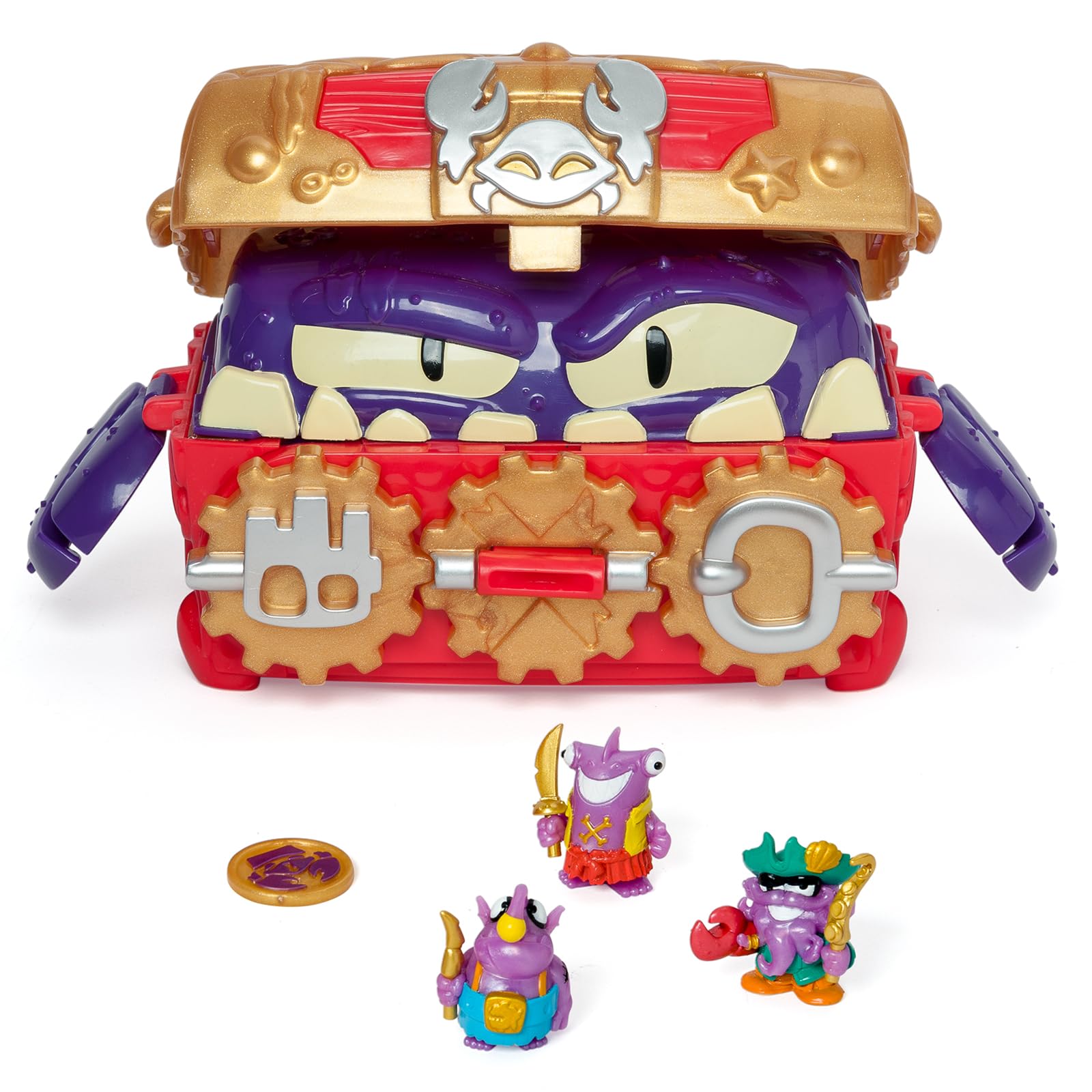 PIRATIX ADVENTURE WORLD Monster Treasure Playset | Includes 3 Figures | Ages 3+