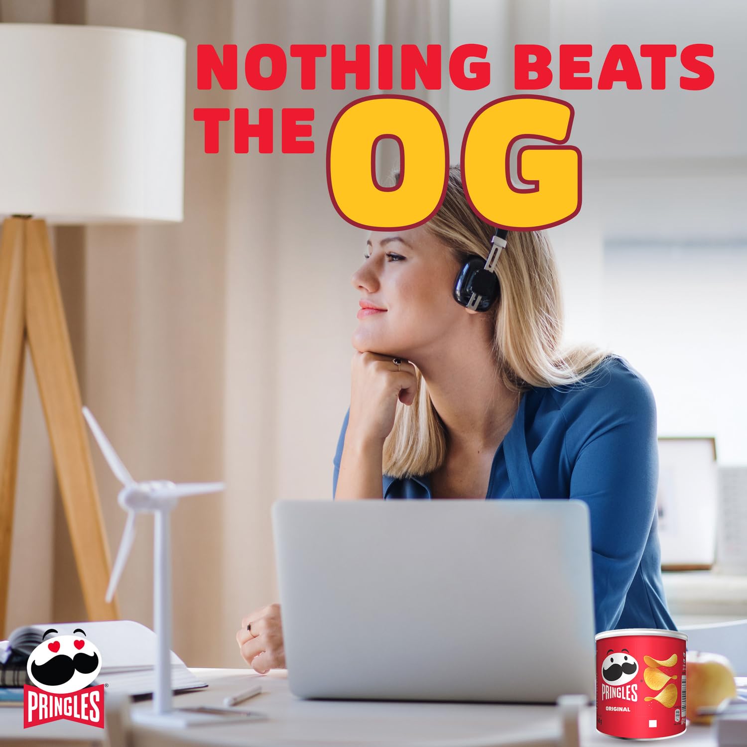 Pringles Original Potato Chips 40g (Pack of 12) 14