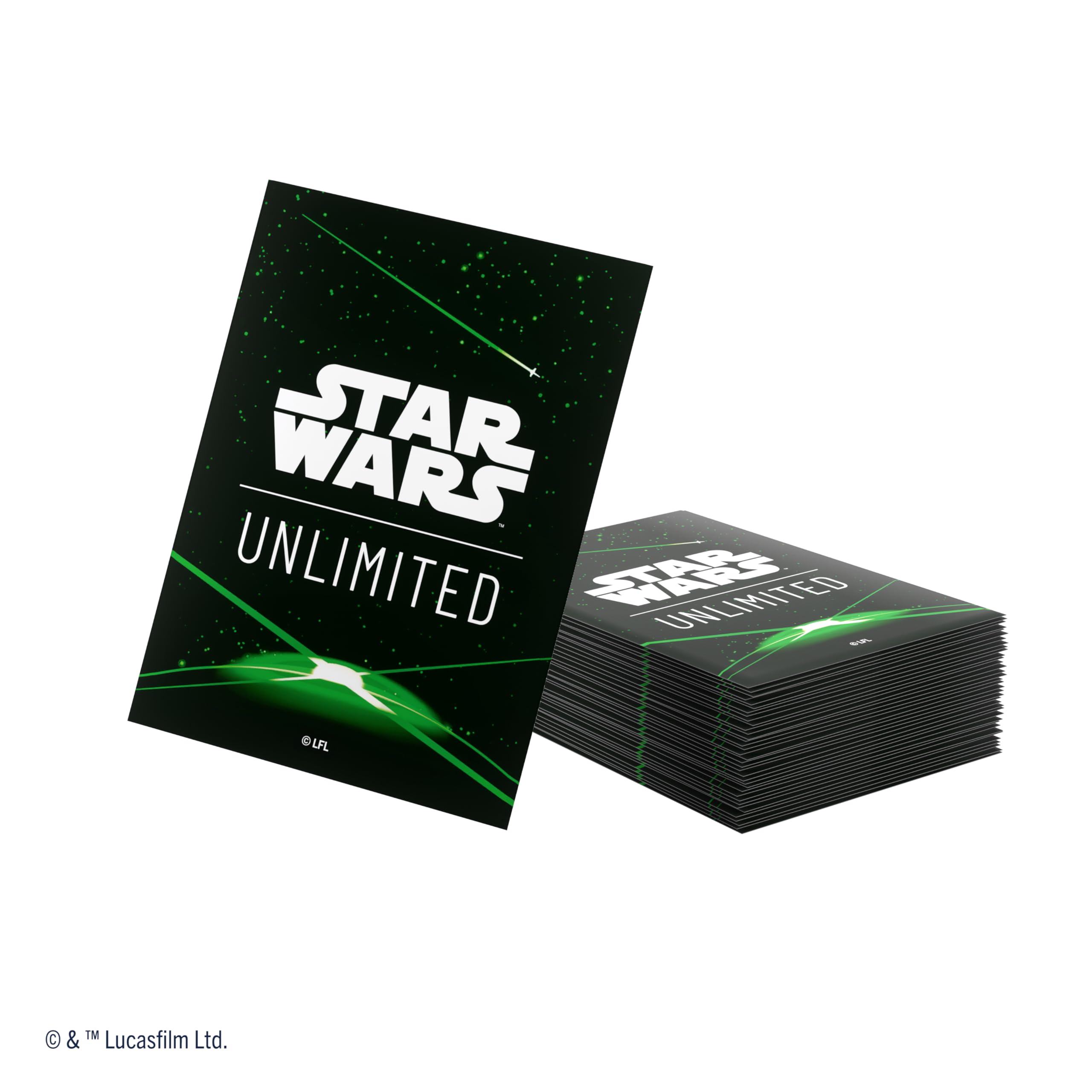 Gamegenic Star Wars: Unlimited Premium Art Sleeves - Green Back 5