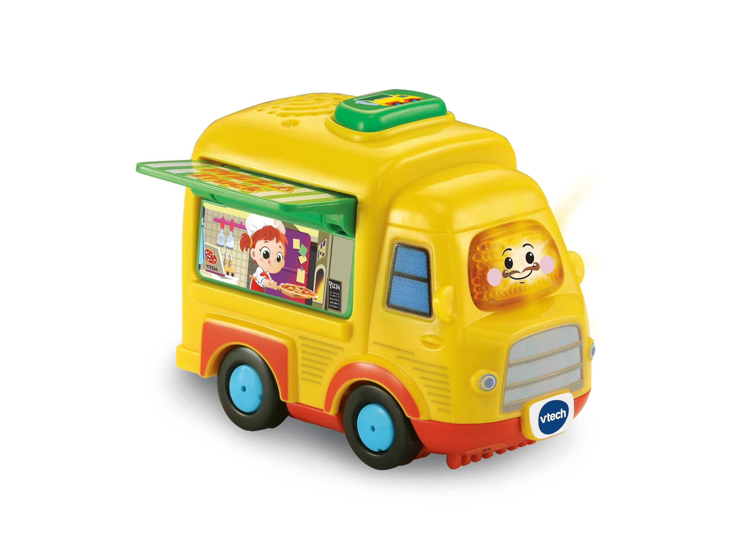 VTech Toot-Toot Drivers Pizza Truck - Interactive Musical Vehicle Toy for Toddlers 12 Months+