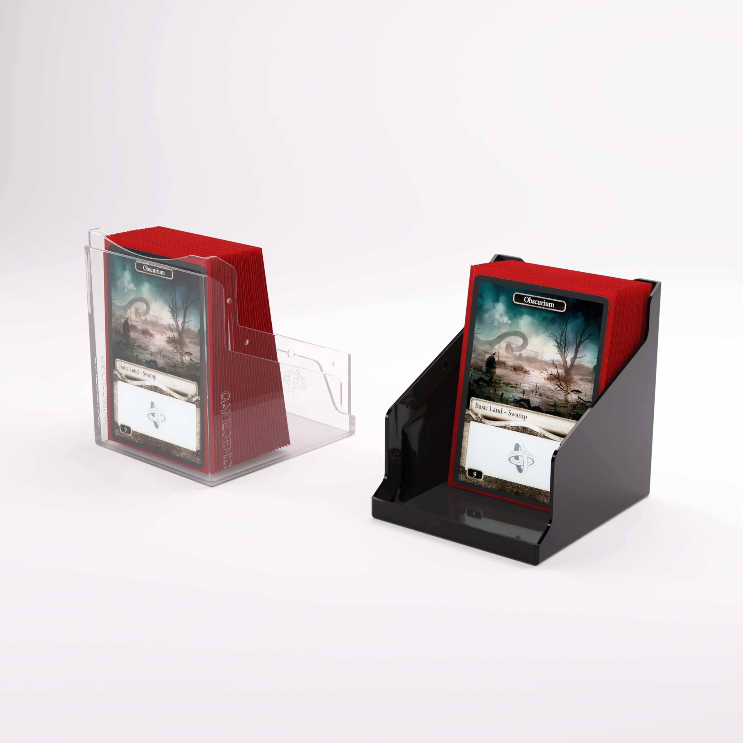 Gamegenic Bastion 100+ XL Deck Box - Black/Clear for TCGs 6