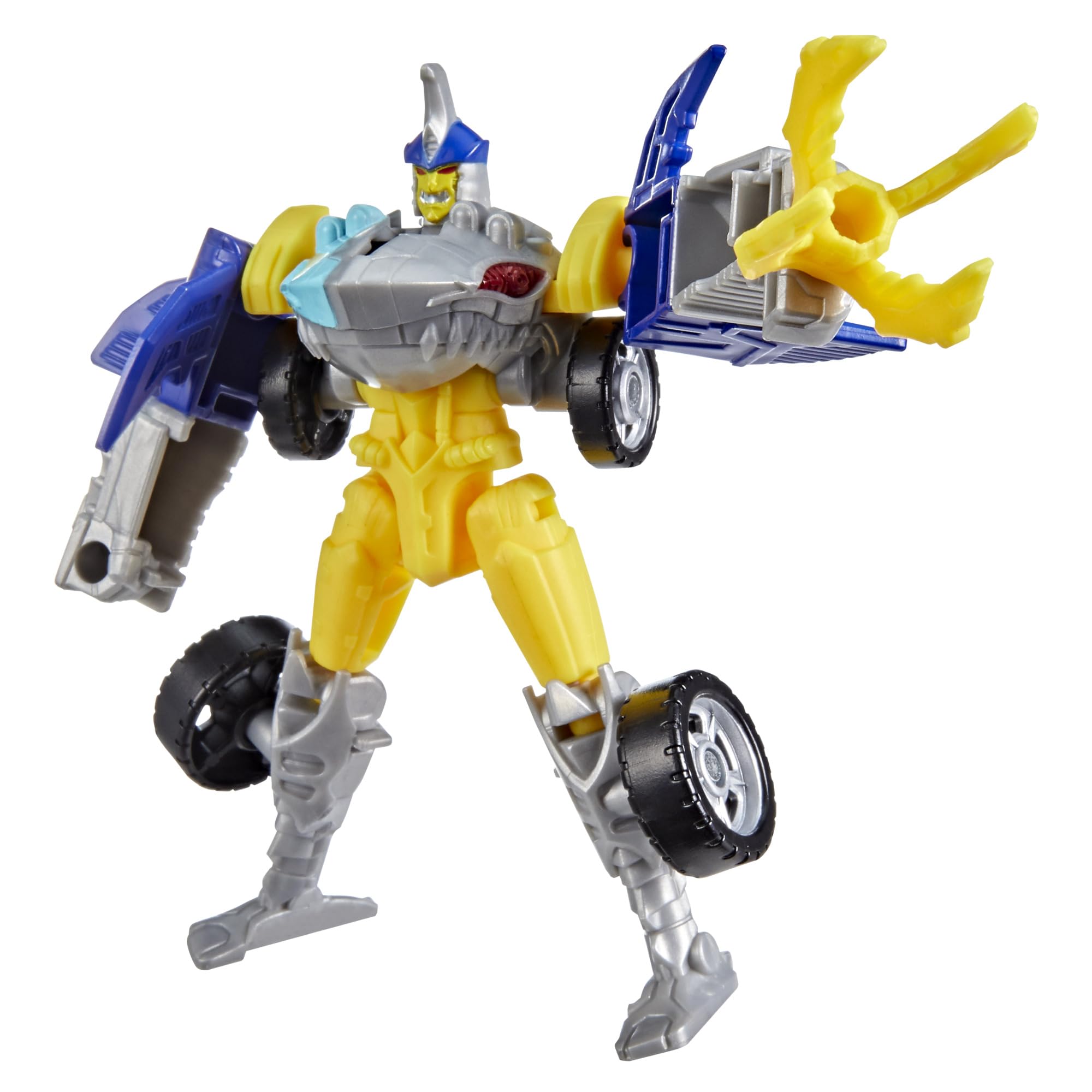 Transformers CYBERWORLD Sky-Byte Action Figure - 4-Step Conversion | 10 cm Robot Mode 1