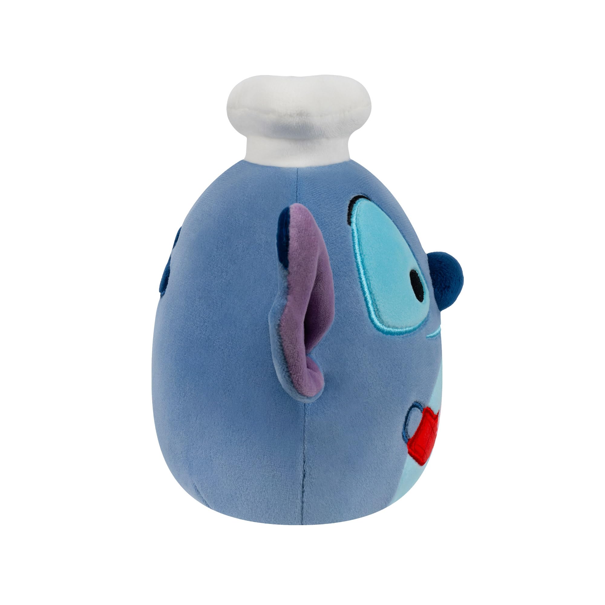 Squishmallows 8-Inch Disney Chef Stitch with Cake Plush - Soft Stuffed Animal for Kids 3+ 5