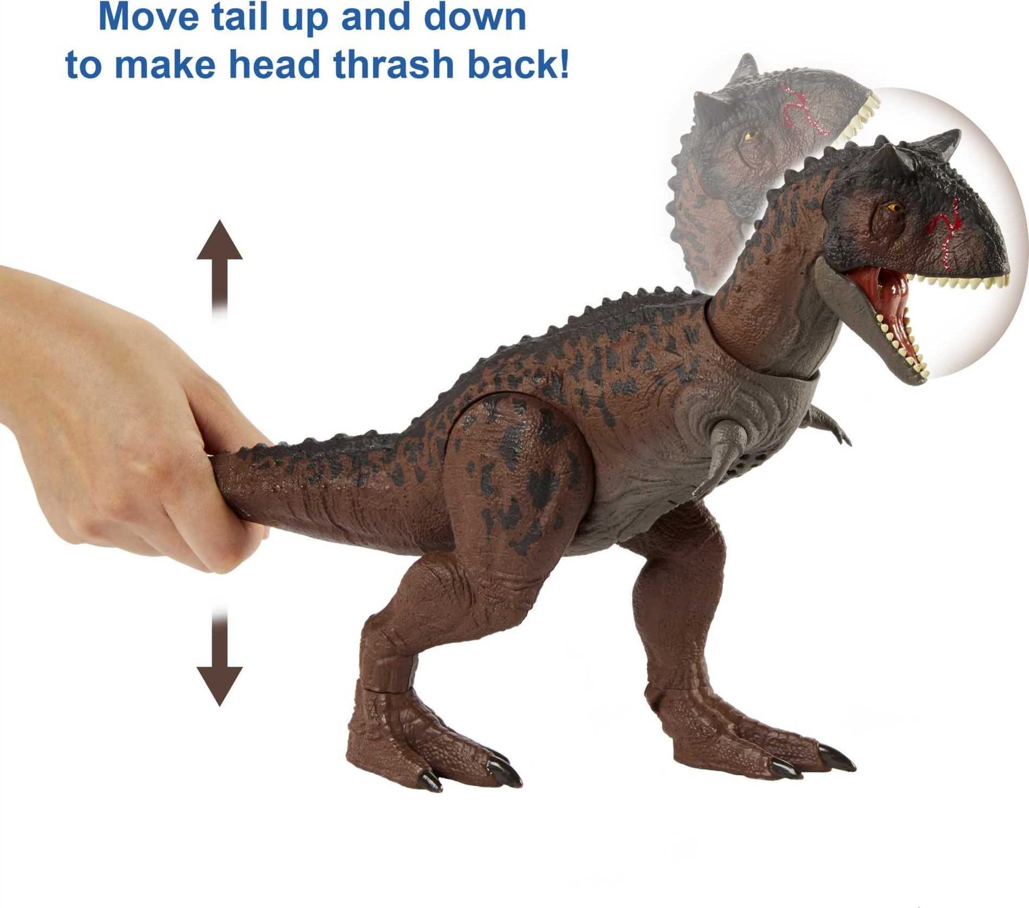 Mattel Jurassic World Control 'N Conquer Carnotaurus Toro Action Figure | Ages 4+ 3