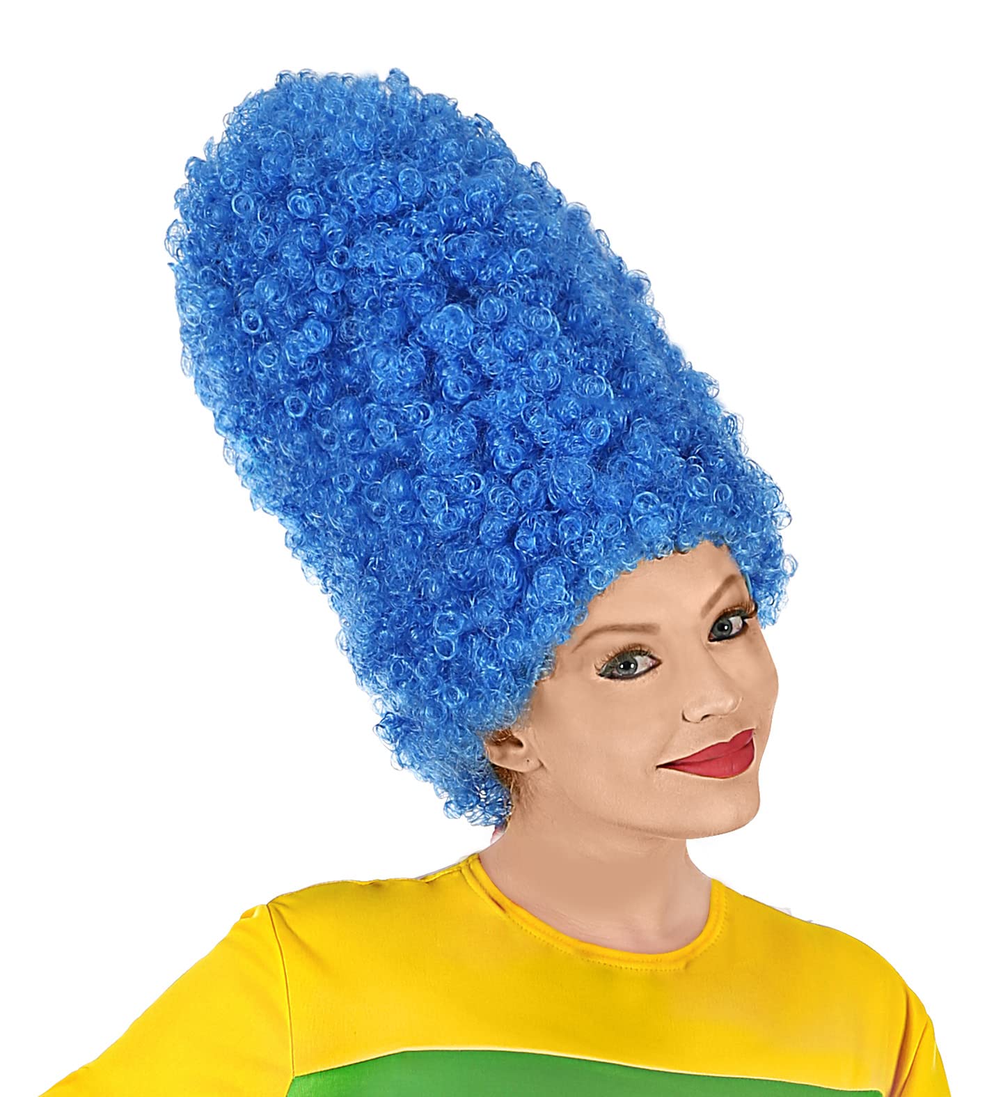 Widmann Marge Simpson Wig - Blue Cartoon Character Costume Accessory