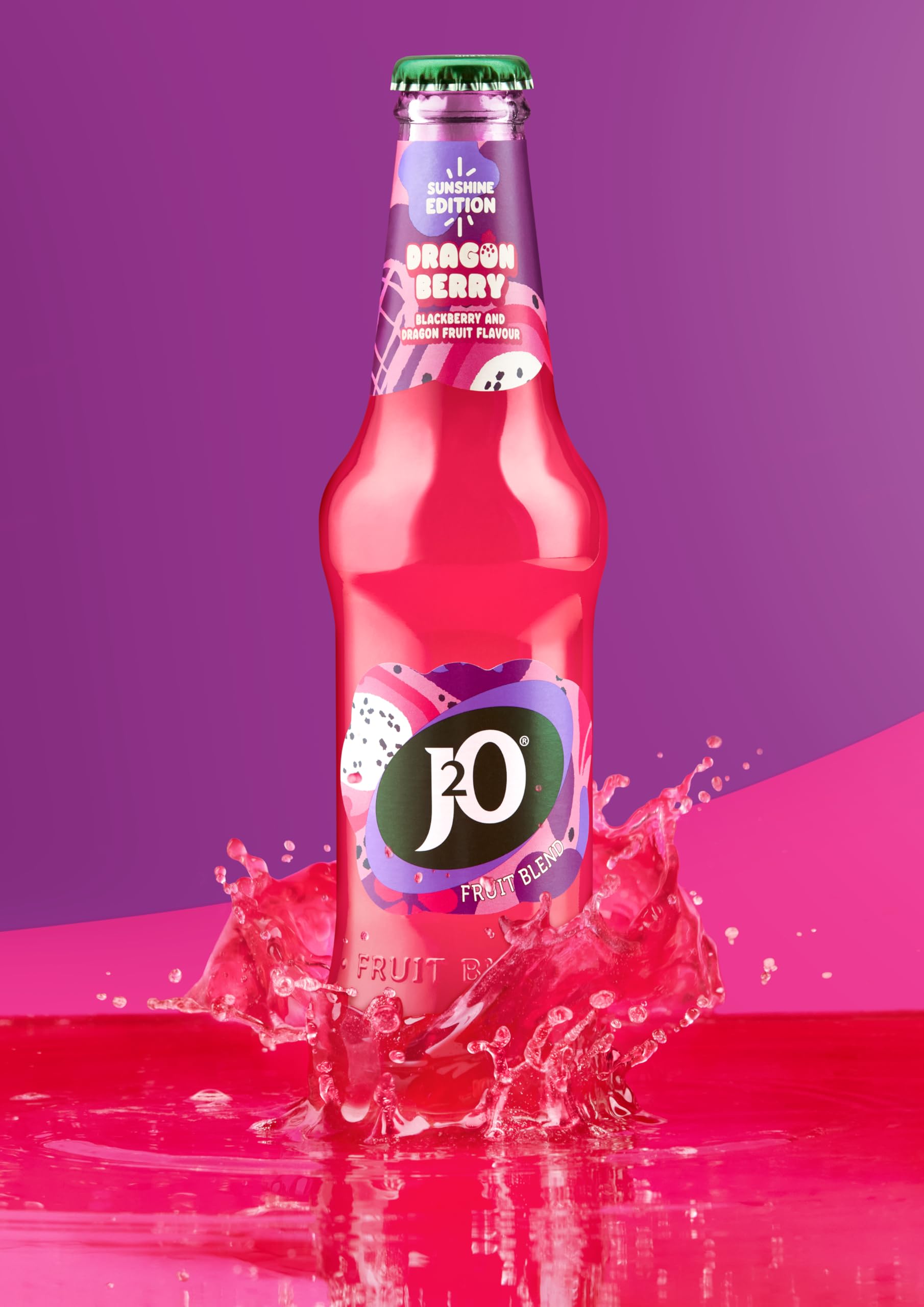 J2O Blackberry & Dragonfruit 275ml Bottle (Pack of 4) 8