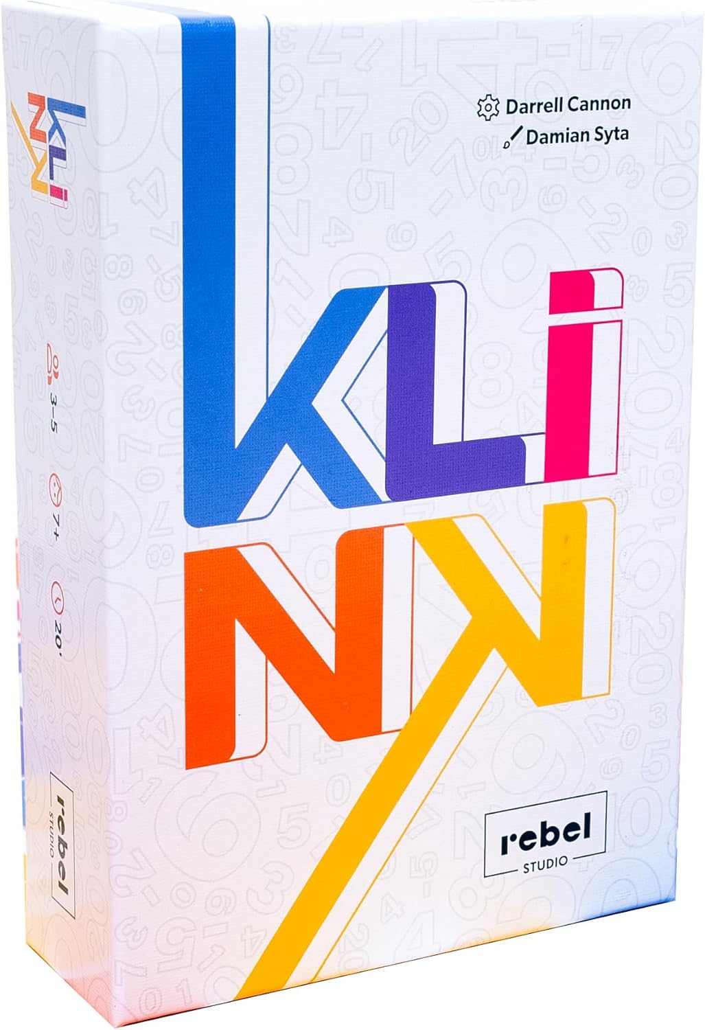Rebel Klink Card Game - Push Your Luck Numbers Game for Parties