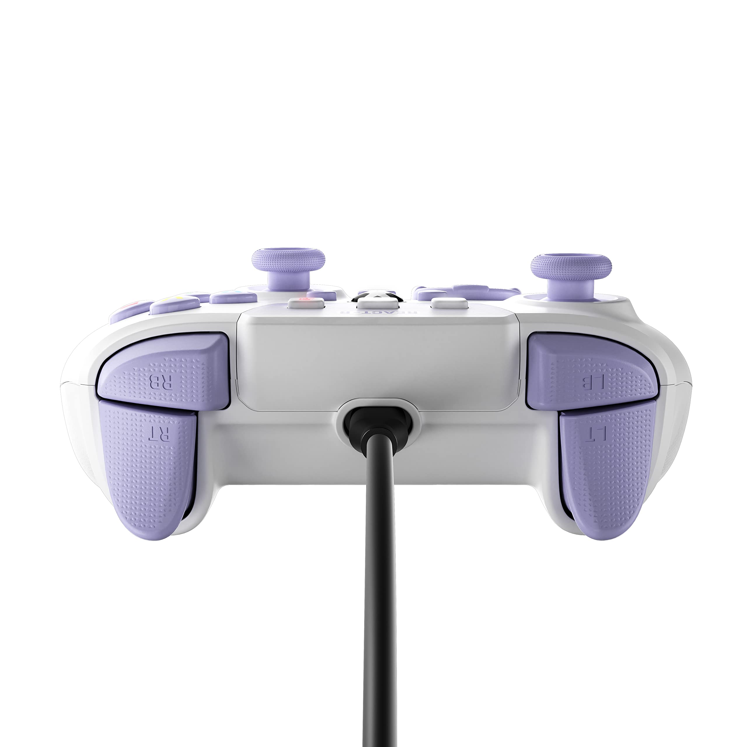 Turtle Beach REACT-R Wired Controller - Xbox Series X|S, Xbox One, PC | White/Purple