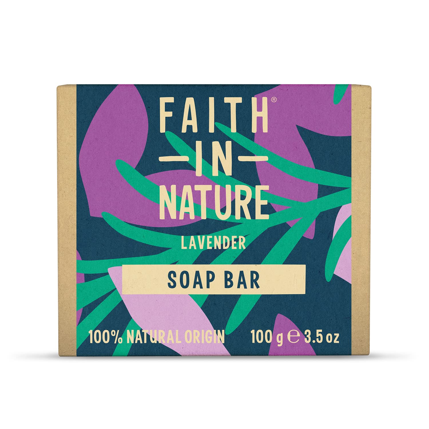 Faith in Nature - Lavender Hand Soap Bar (100g)