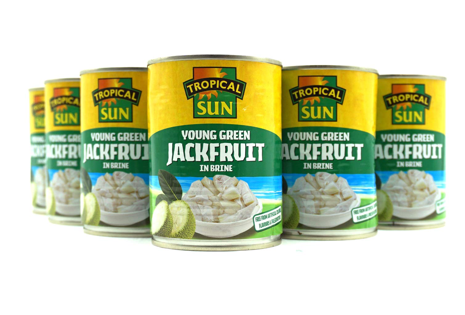 Tropical Sun Young Green Jackfruit in Brine - 560g Can | Vegan & Vegetarian Friendly 2