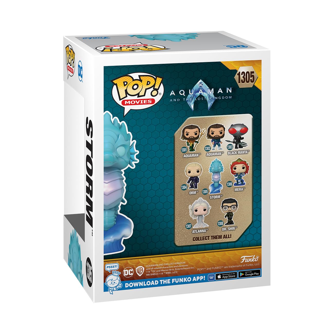 Funko Pop! Movies: DC - Storm - Aquaman - Vinyl Collectible Figure 11