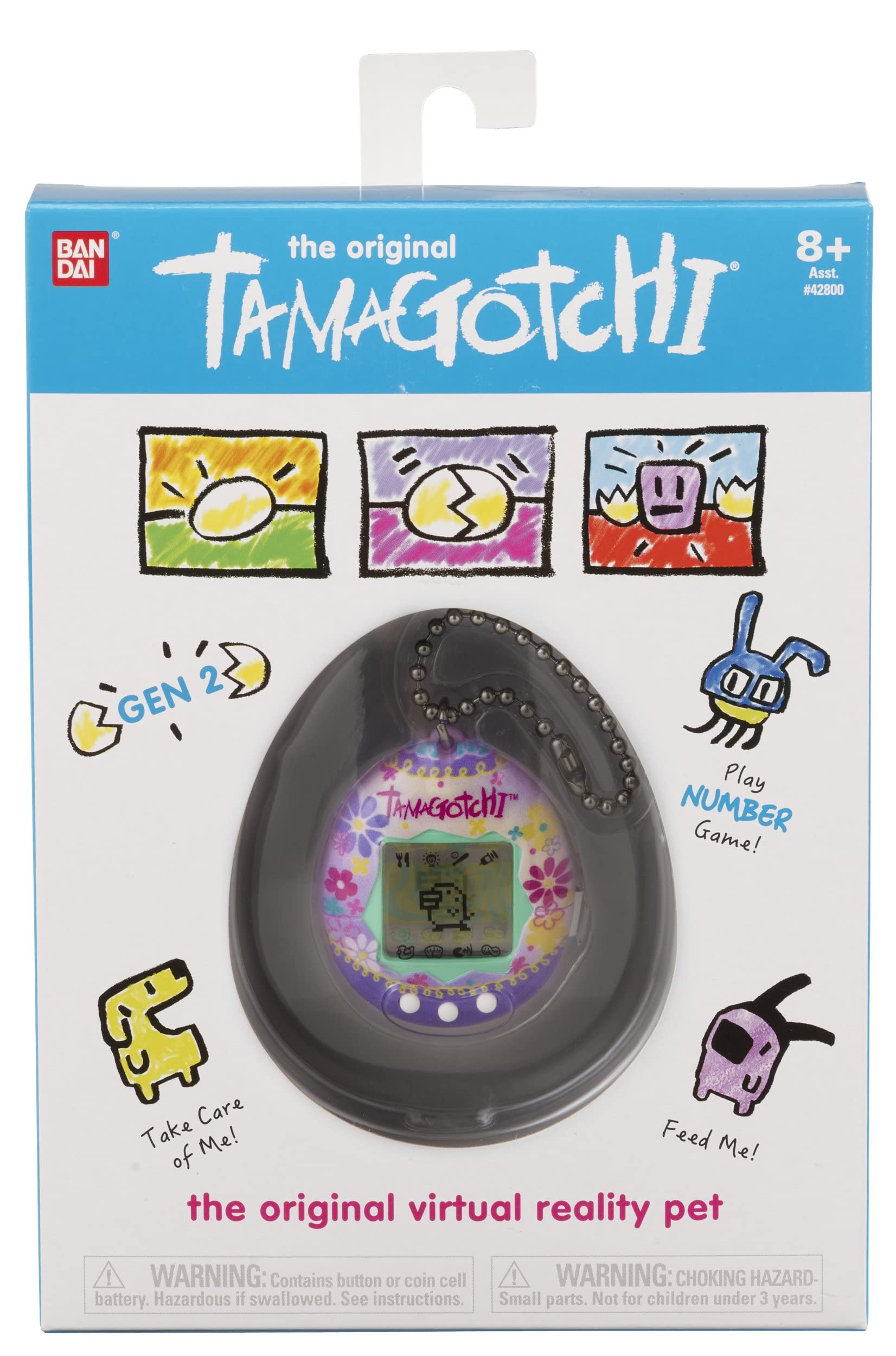 Bandai Tamagotchi Original Paradise Shell - Retro Virtual Pet Toy for Kids & Adults 8+ 4
