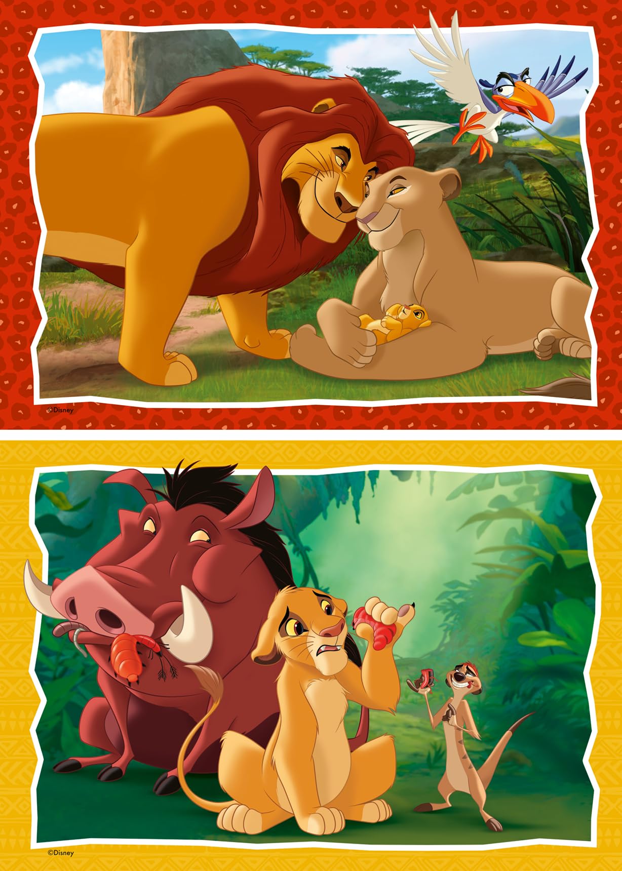 Ravensburger Disney Lion King 2x 24-Piece Jigsaw Puzzles for Kids - Educational Toys for Children 4 Years and Up 4