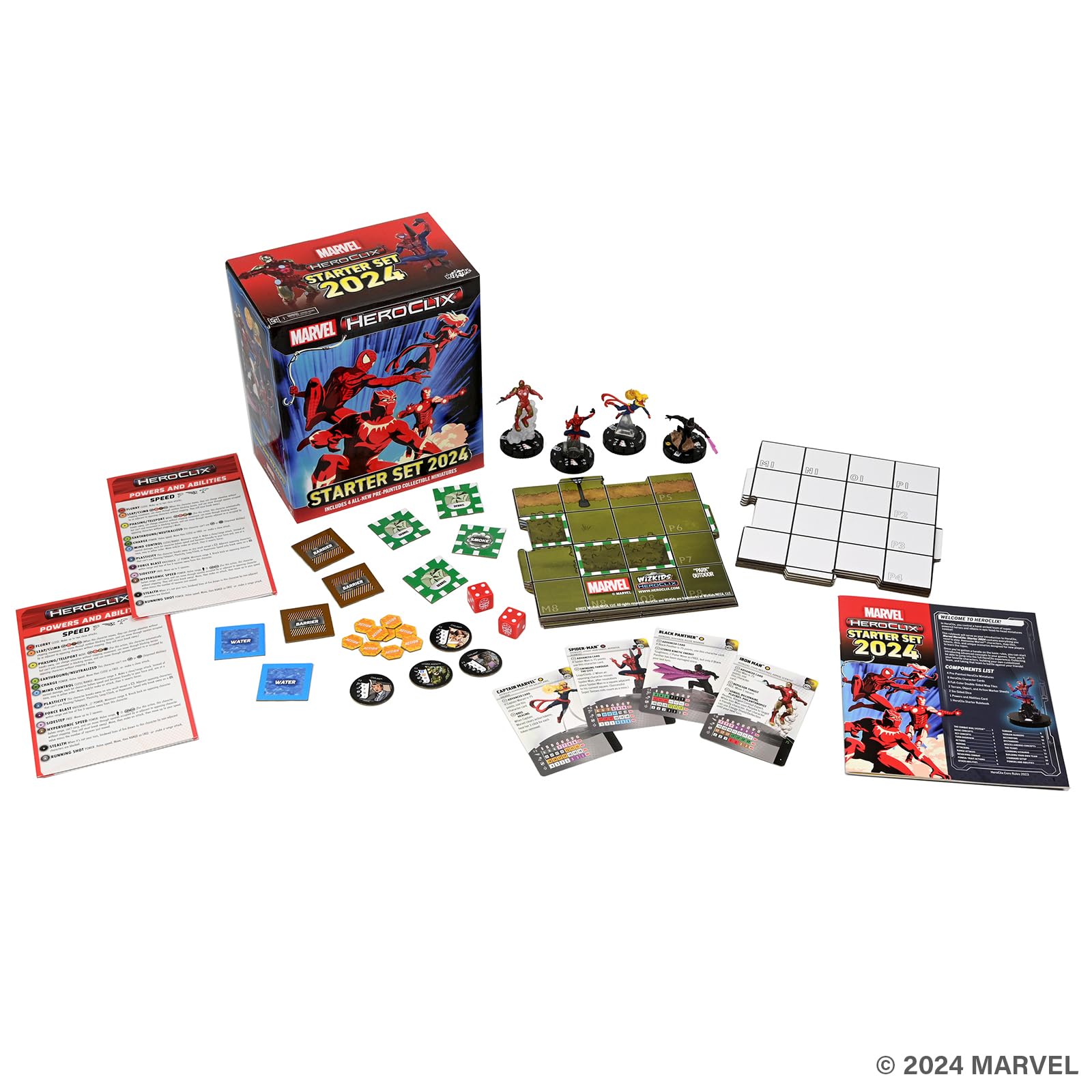 Wizkids Marvel HeroClix: Starter Set 2024 9