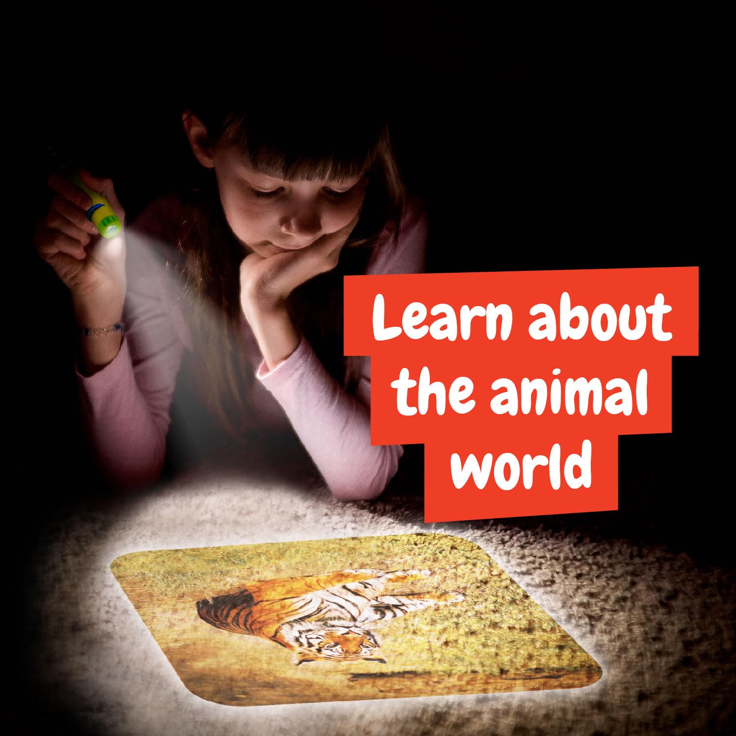 Science4you Animal Torch Projector for Children 4+ Years - Educational Animal Slide Light Projector Toy 3