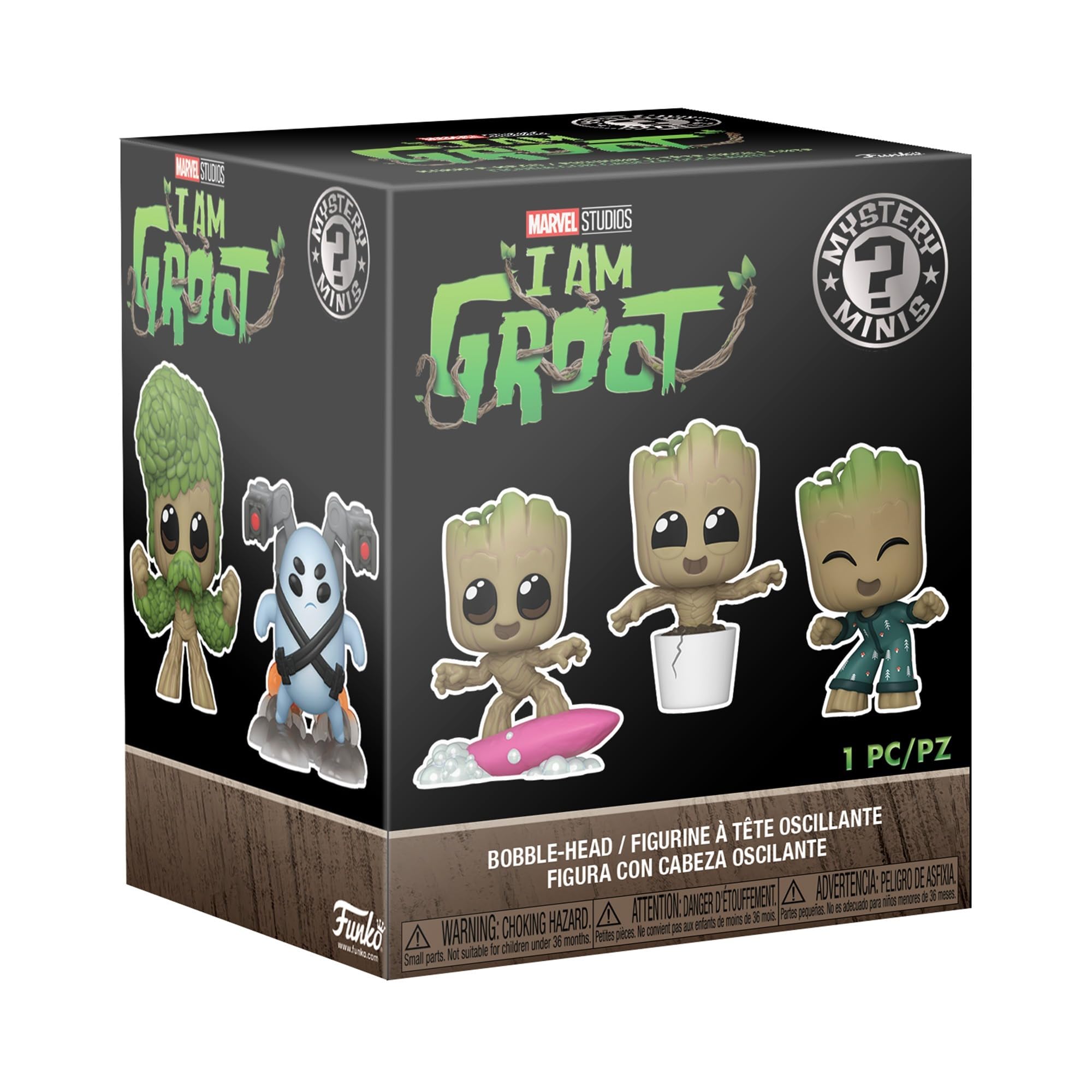 Funko Mystery Mini Marvel Guardians of the Galaxy Groot Shorts Collectible Vinyl Figure | 3.4 Inches | Green 1