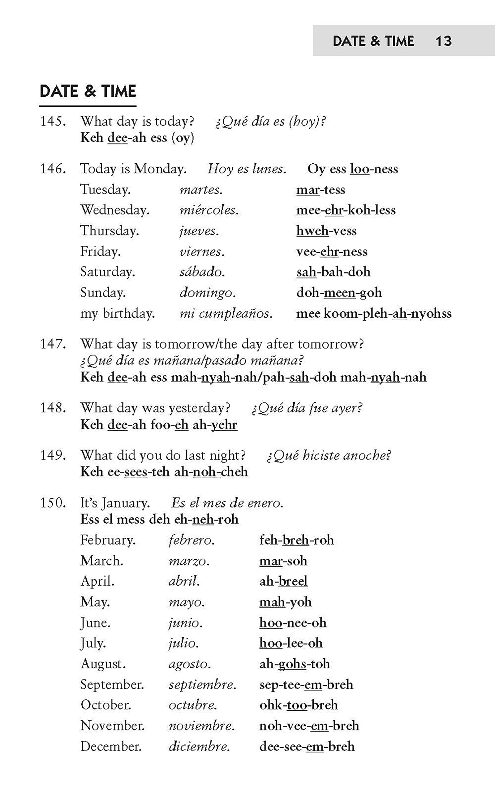 Dover Easy Spanish Phrase Book New Edition | Over 700 Phrases | Paperback 8
