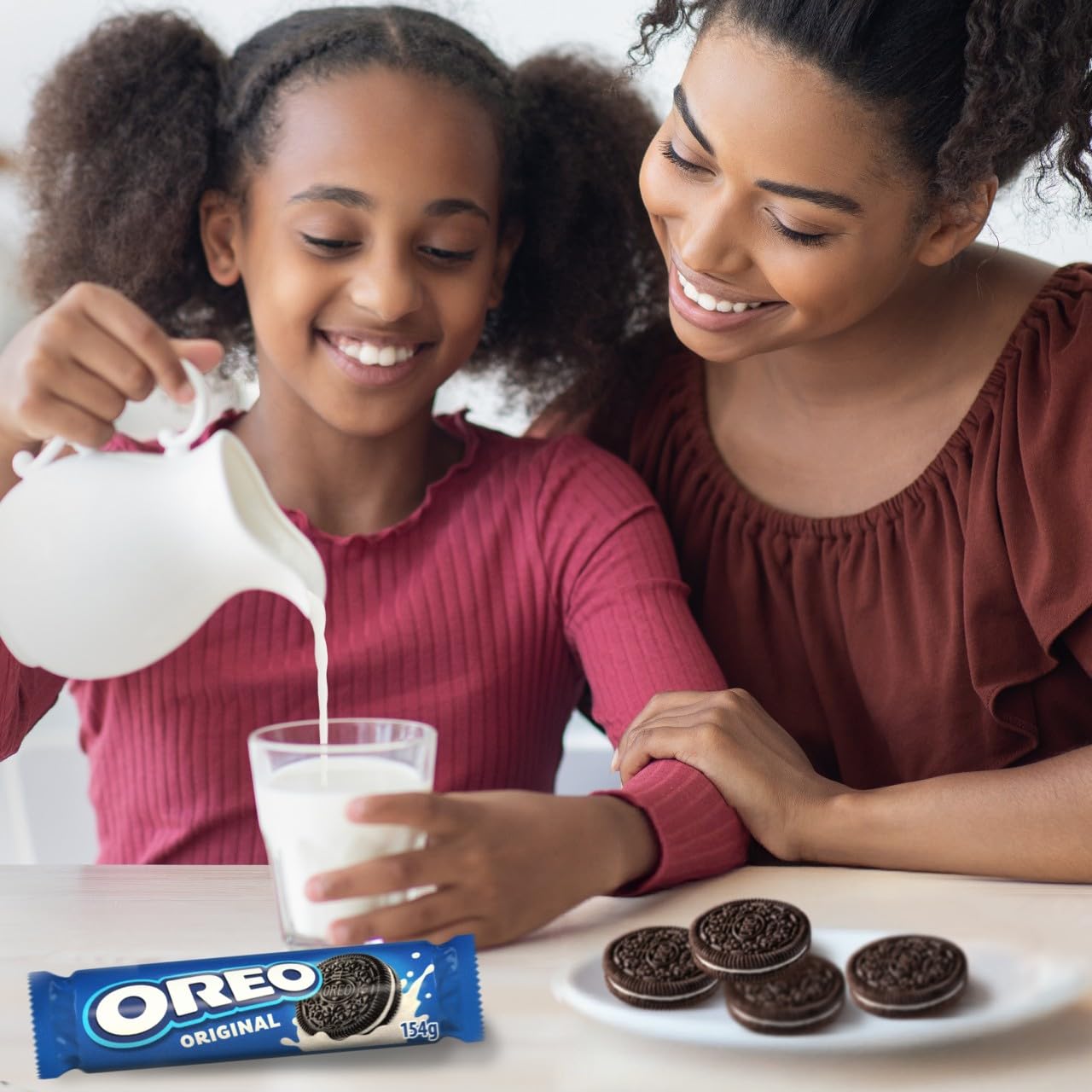 Oreo Original Sandwich Biscuits Twin Pack, Classic Vanilla Filled Cookies 8