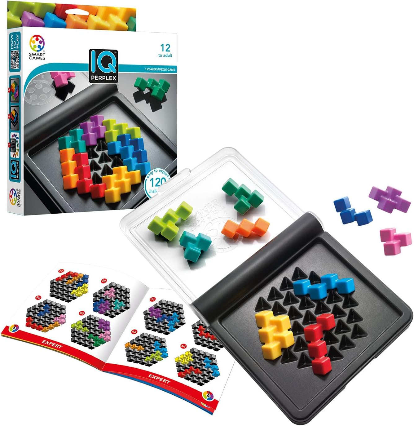 SmartGames IQ Perplex 3D Cube Puzzle Game 6