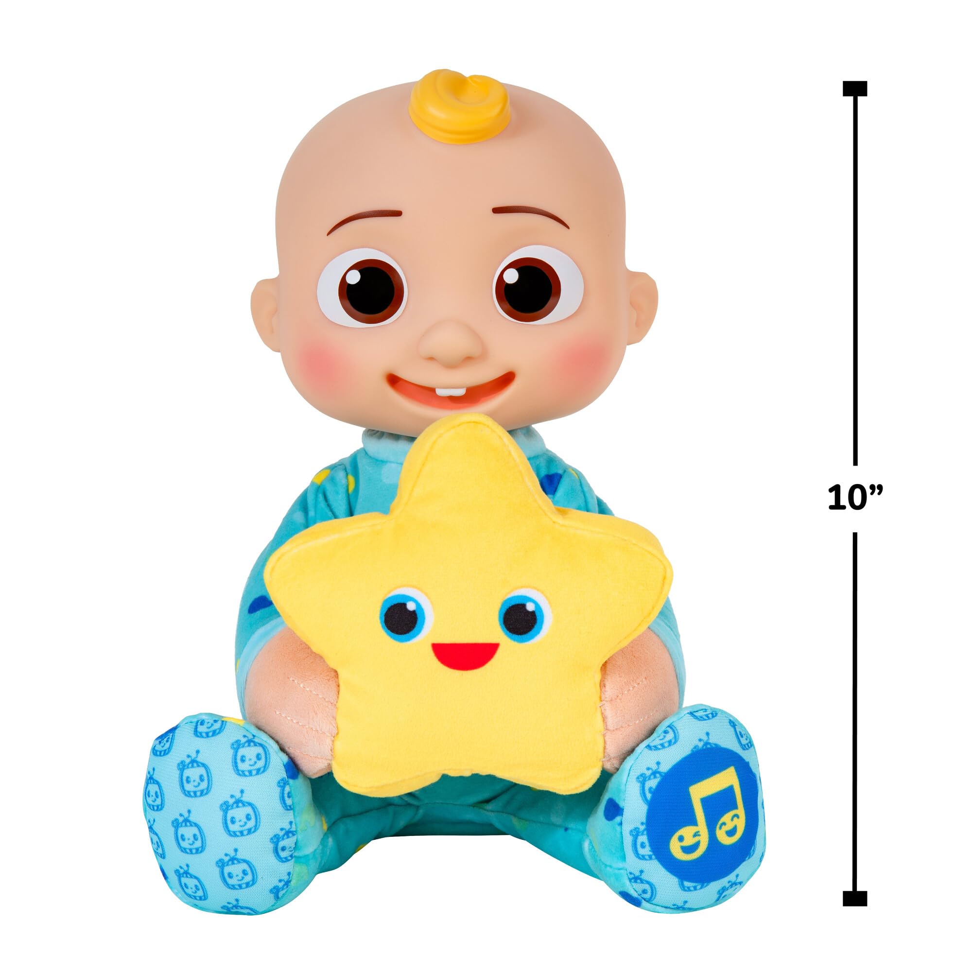 CoComelon Peek-A-Boo JJ 10” Plush with Sounds & Phrases - Interactive Musical Toy for Toddlers 4